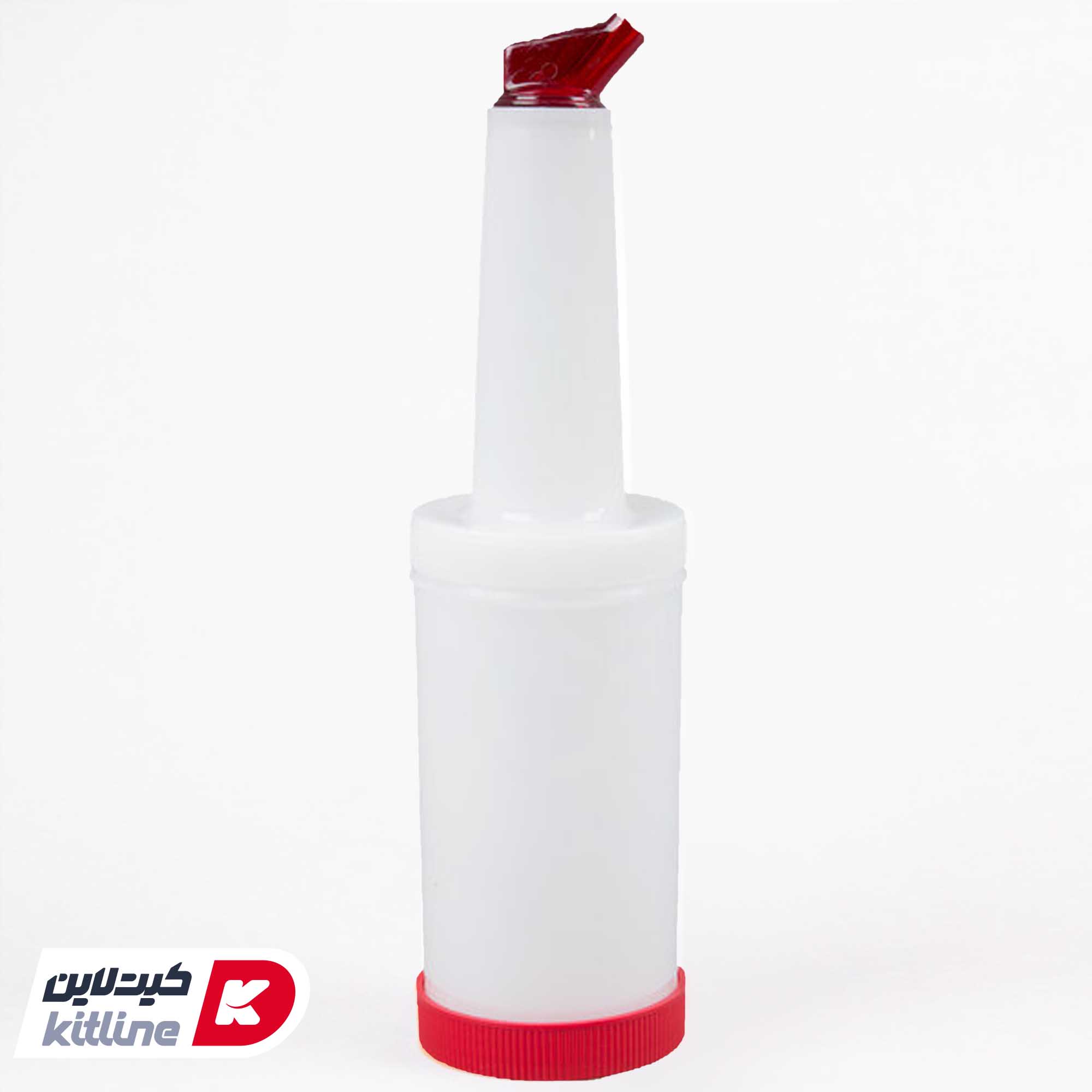 بطری ۱ لیتری با درب آسان ریز قرمز