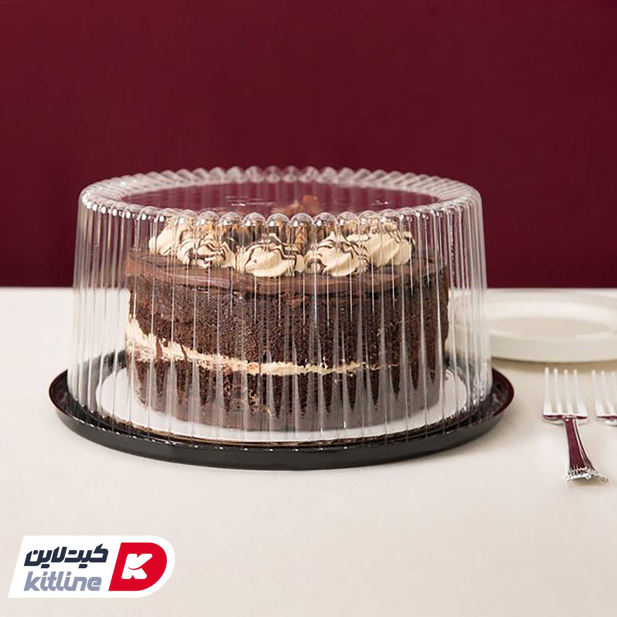 ظرف کیک یکبار مصرف ۳۱ سانتیمتری (کارتن ۷۰ عددی) - تصویر 6