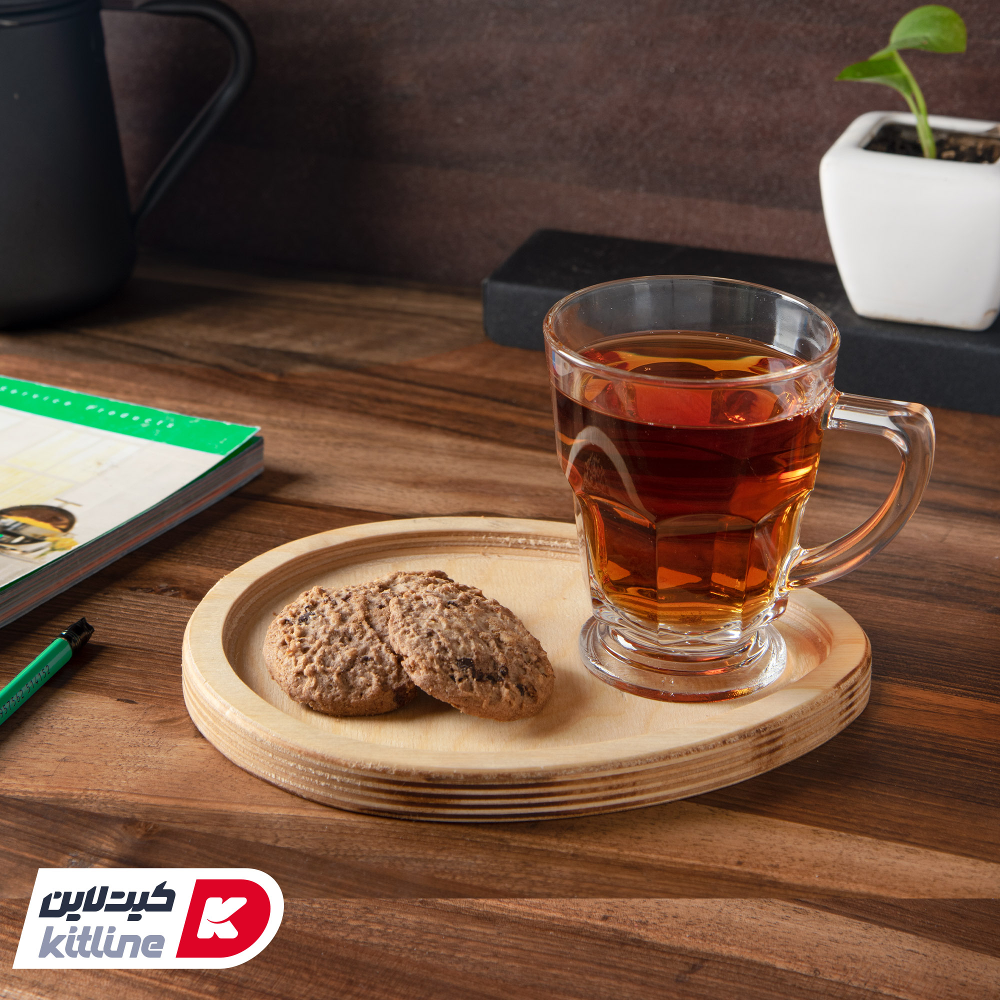 سینی سرو چوبی ۱۶×۲۰.۵ سانتیمتری - تصویر 4