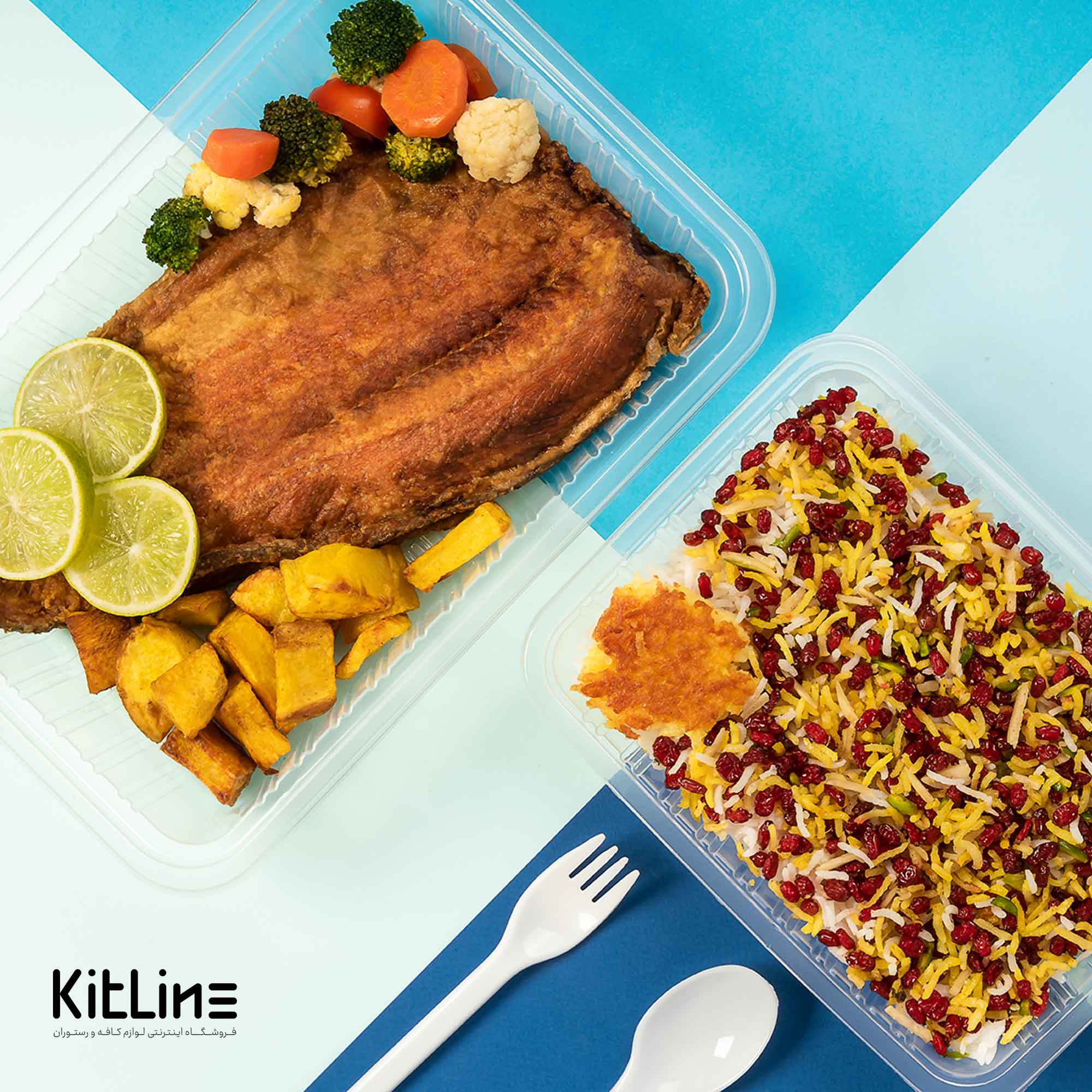 ظرف یکبار مصرف ۵×۱۶×۲۱.۵ سانتیمتری شفاف همراه درب (کارتن ۲۰۰ عددی) - تصویر 5