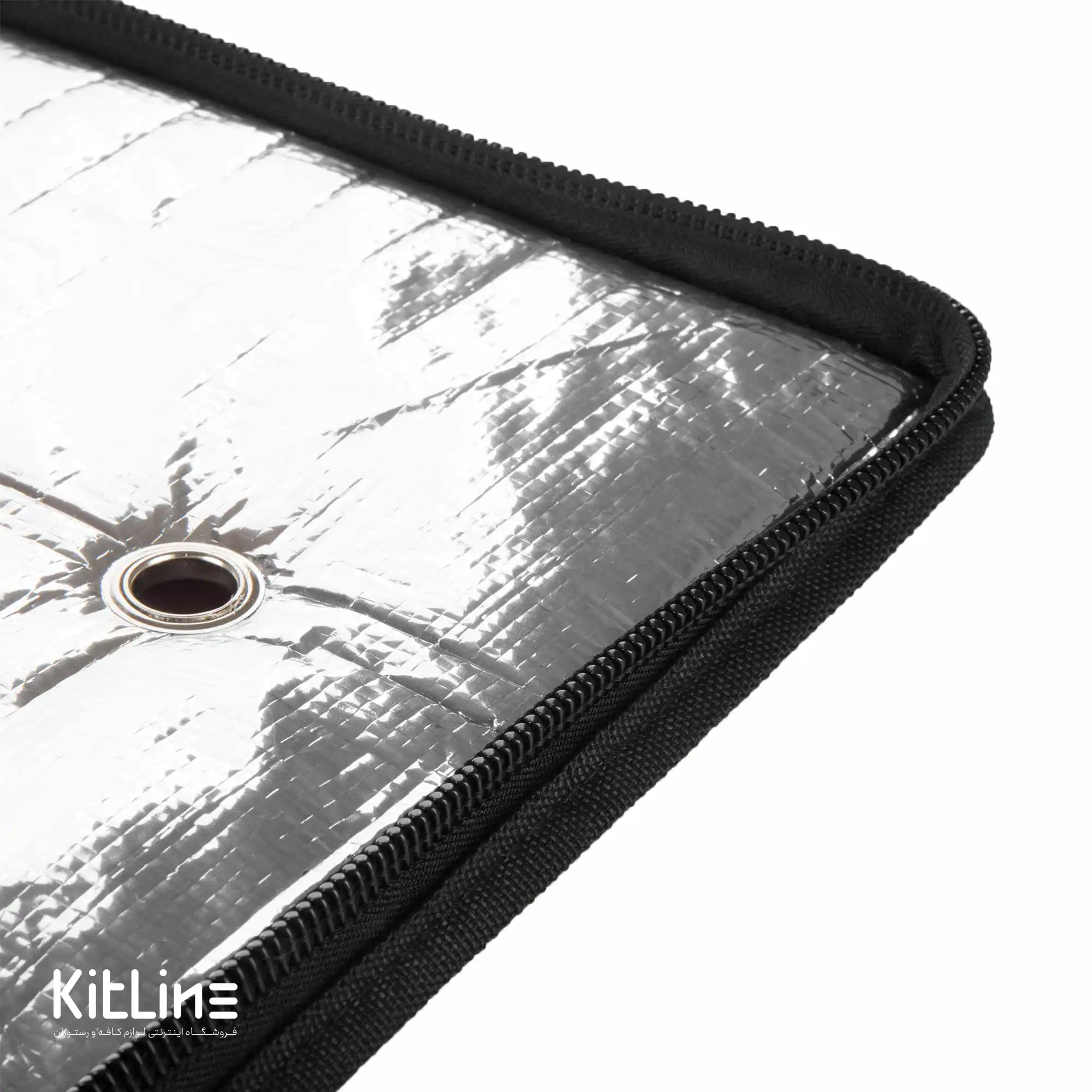 کیف حمل غذا ۴۷×۵۰ سانتیمتری برزنتی قرمز - تصویر 8