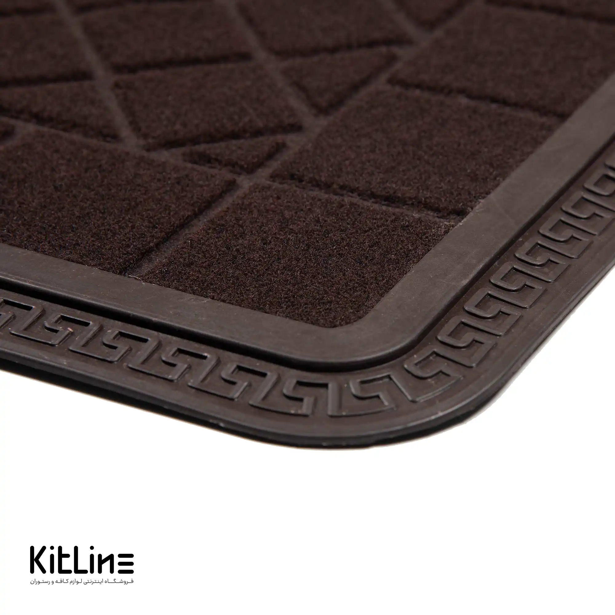 پادری مخملی ۶۵×۱۰۳ سانتیمتری قهوه ای سوخته - تصویر 6