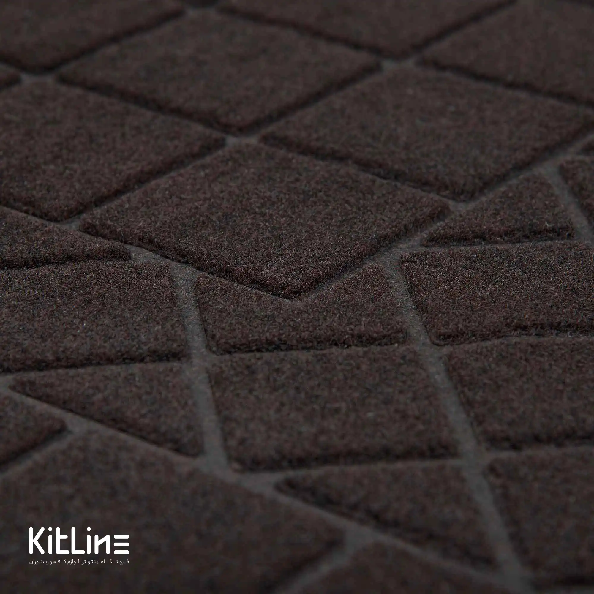 پادری مخملی ۶۵×۱۰۳ سانتیمتری قهوه ای سوخته - تصویر 4