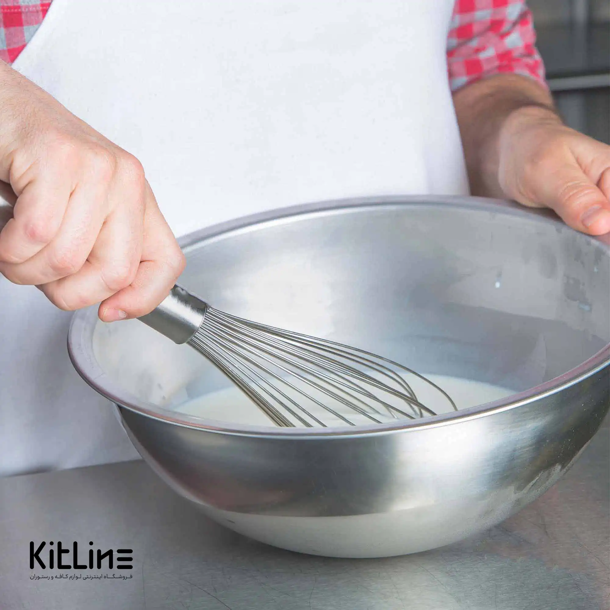 همزن دستی استیل ۴۰ سانتیمتری - تصویر 4