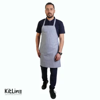 پیشبند راه راه آبی