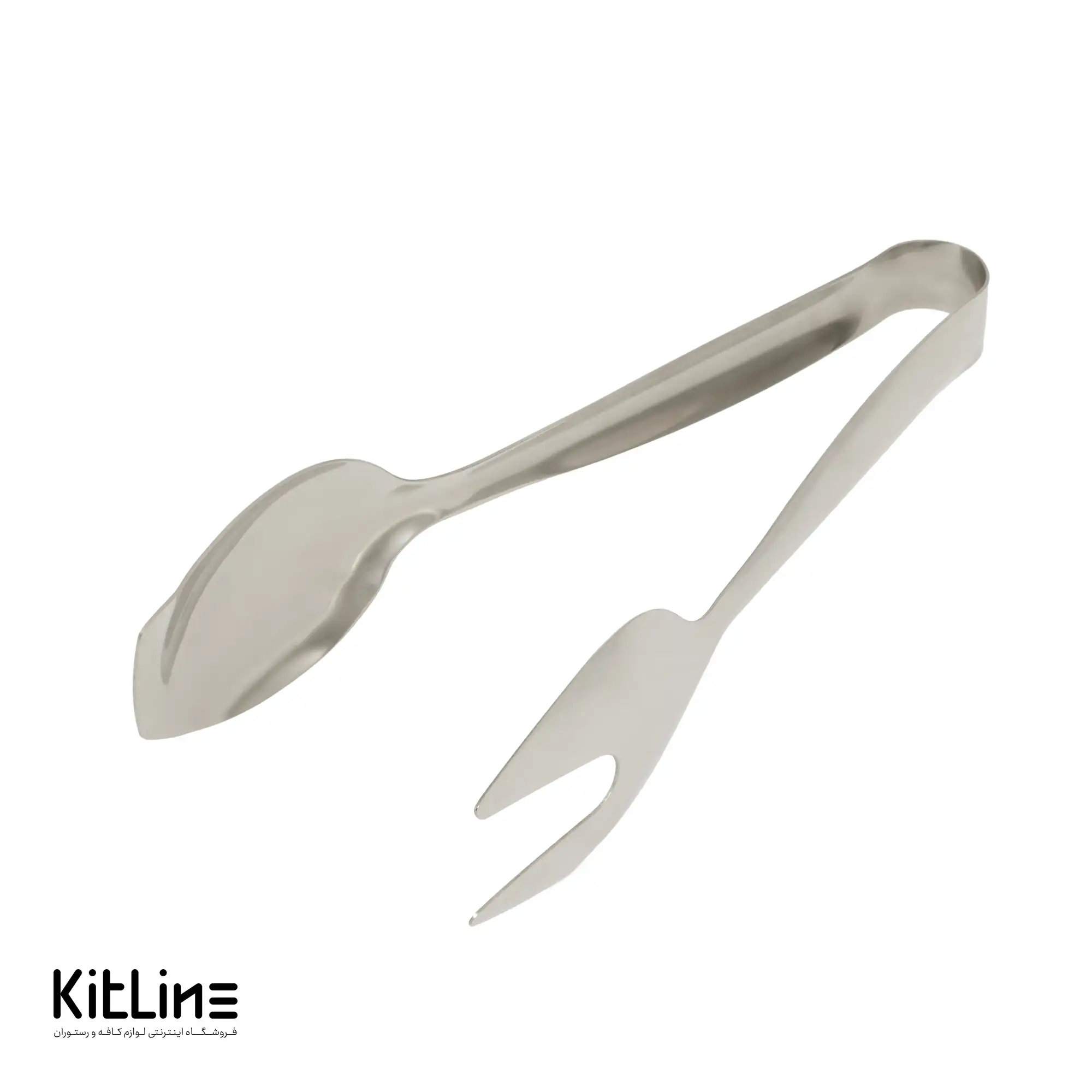 انبر سرو استیل چنگالی ۱۳.۵ سانتیمتری