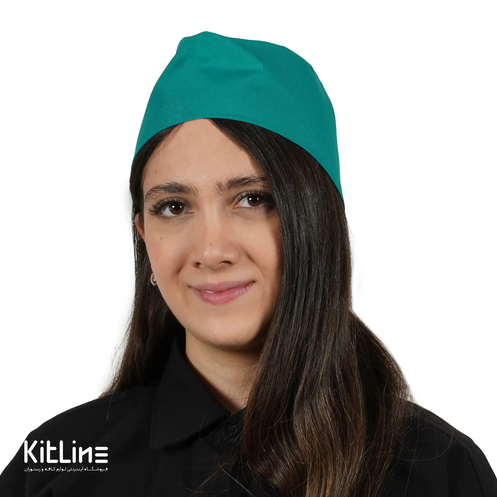 کلاه قايقی سبزآبی - تصویر 4