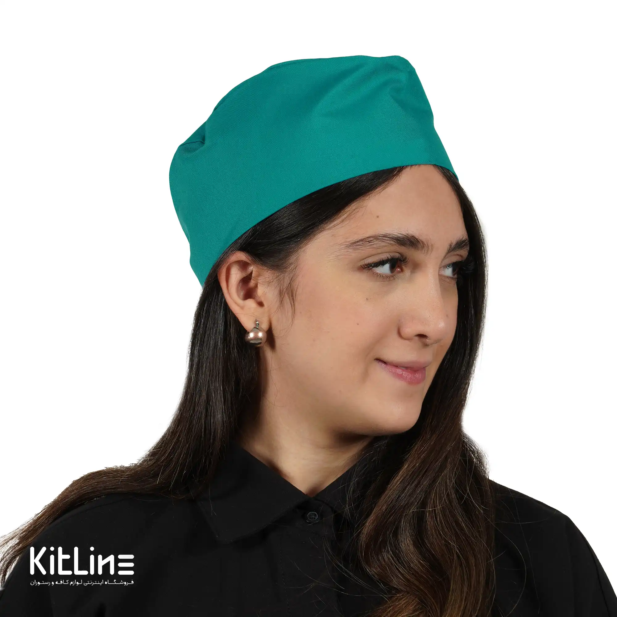 کلاه قايقی سبزآبی - تصویر 5