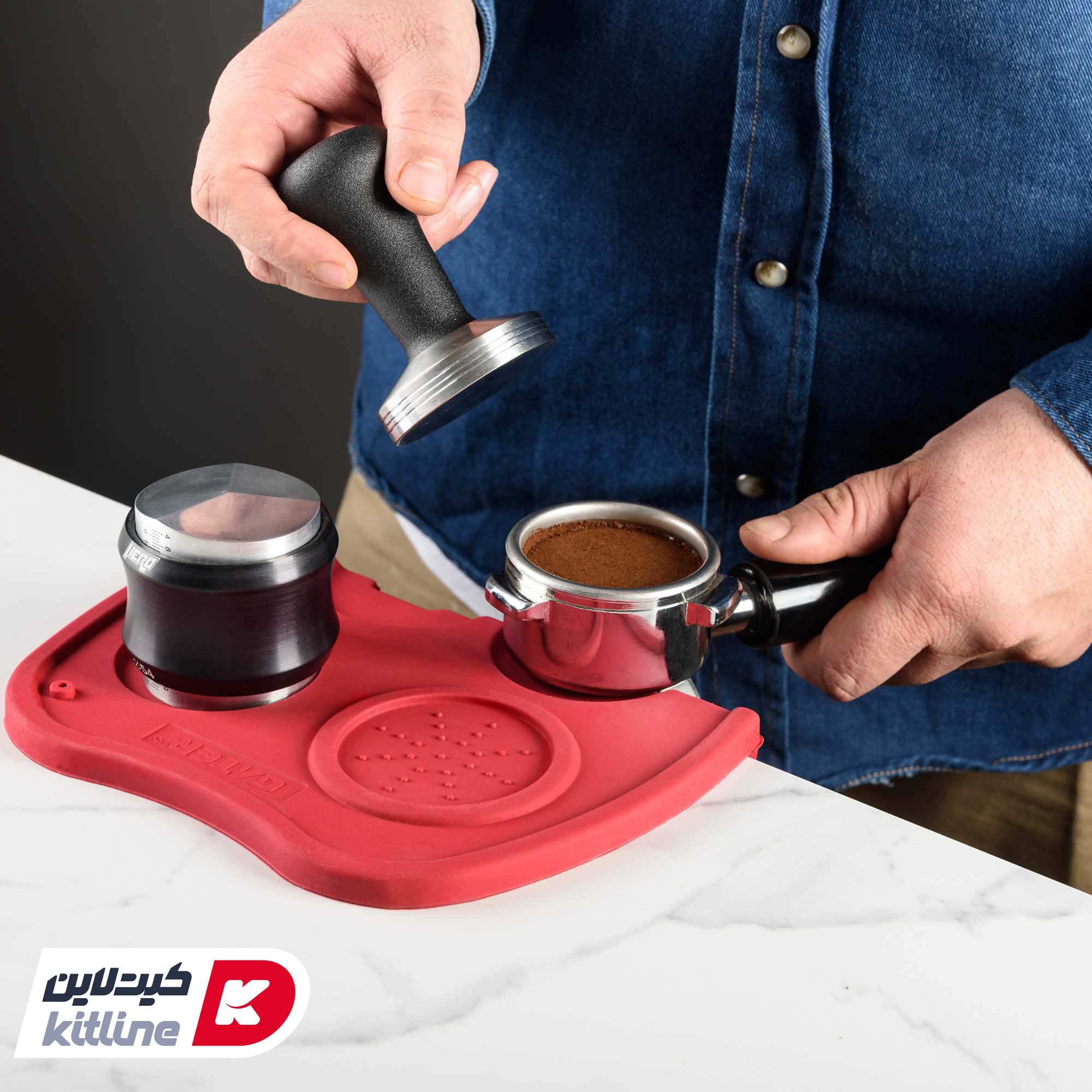 مت تمپر سیلیکونی دبل قرمز گتر - تصویر 4