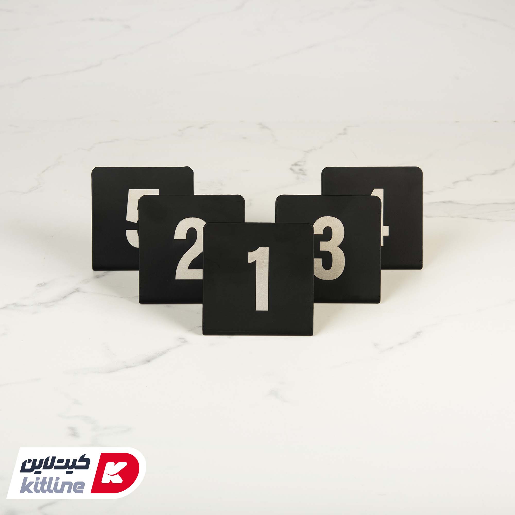 شماره رومیزی ۱ تا ۵ آهنی