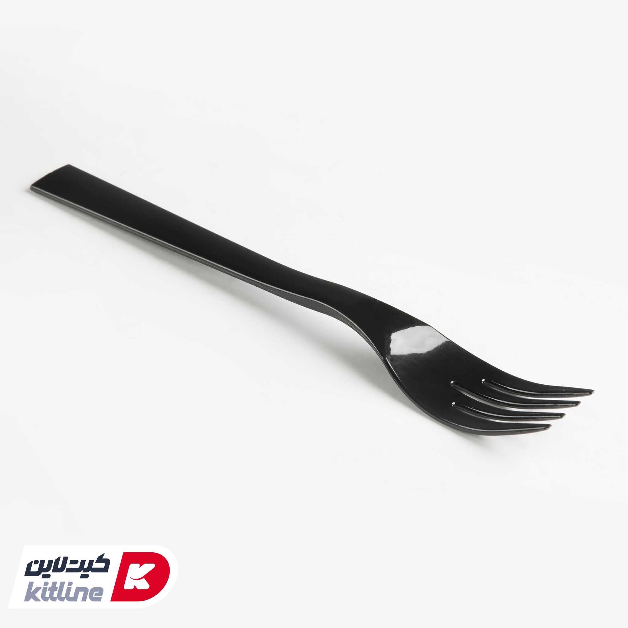 چنگال یکبار مصرف ۱۶ سانتیمتری مشکی (کارتن ۱۰۰۰ عددی) - تصویر 3