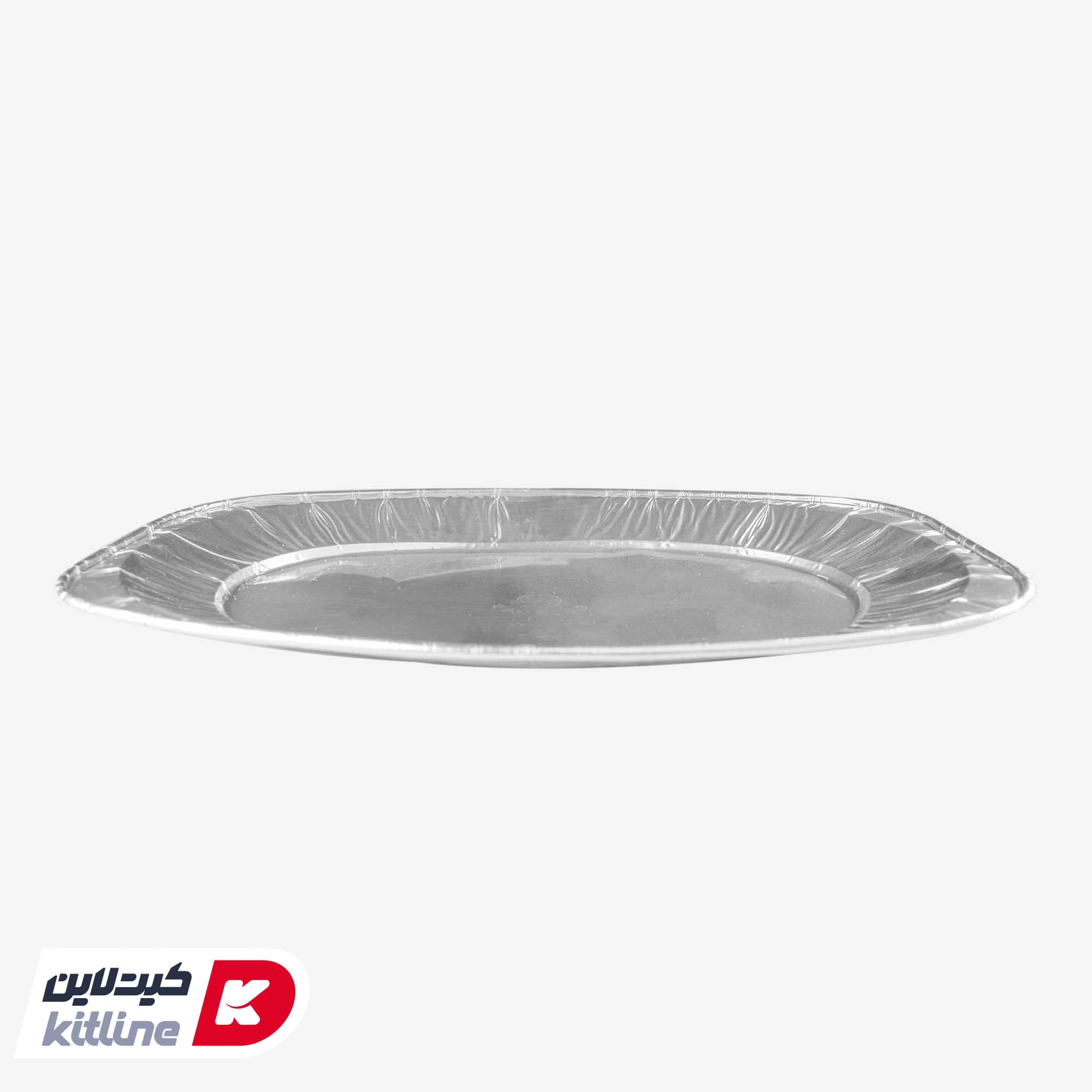 دیس بیضی آلومینیومی یکبار مصرف (کارتن ۳۰۰ عددی) - تصویر 3