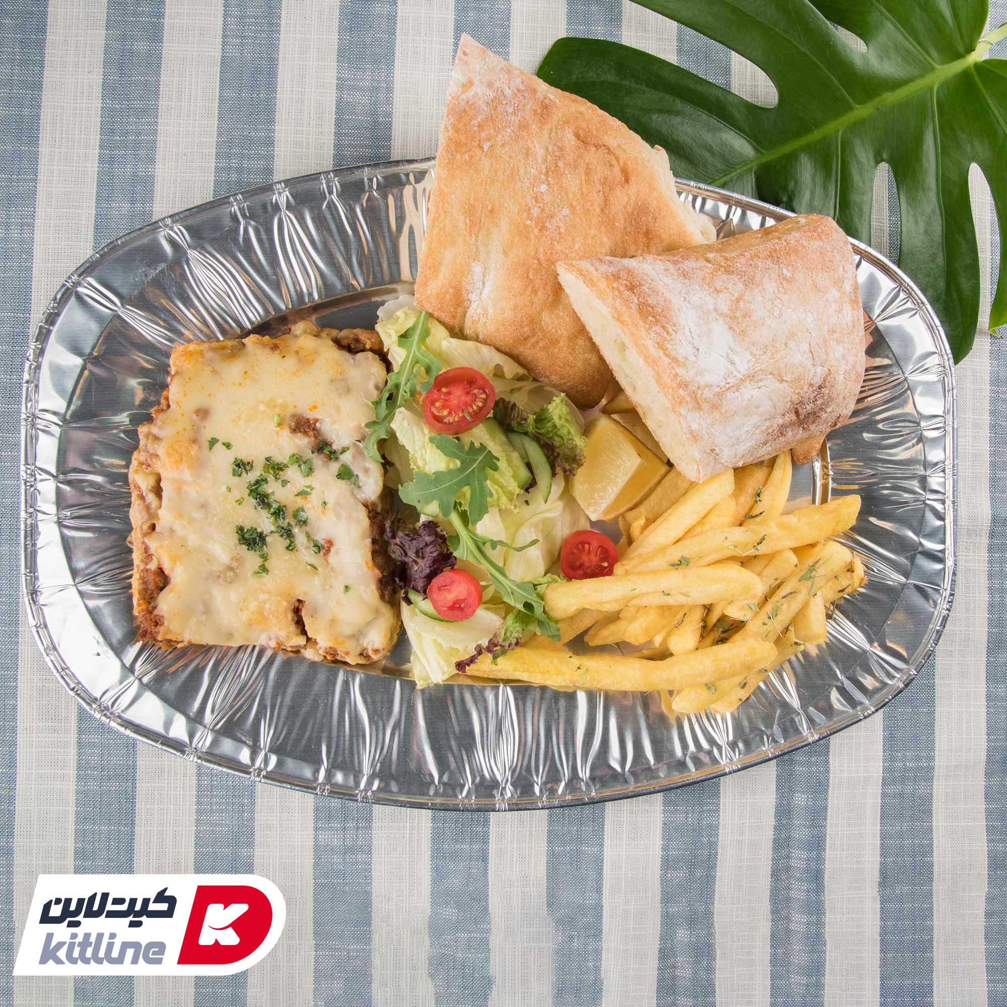 دیس بیضی آلومینیومی یکبار مصرف (کارتن ۳۰۰ عددی) - تصویر 6