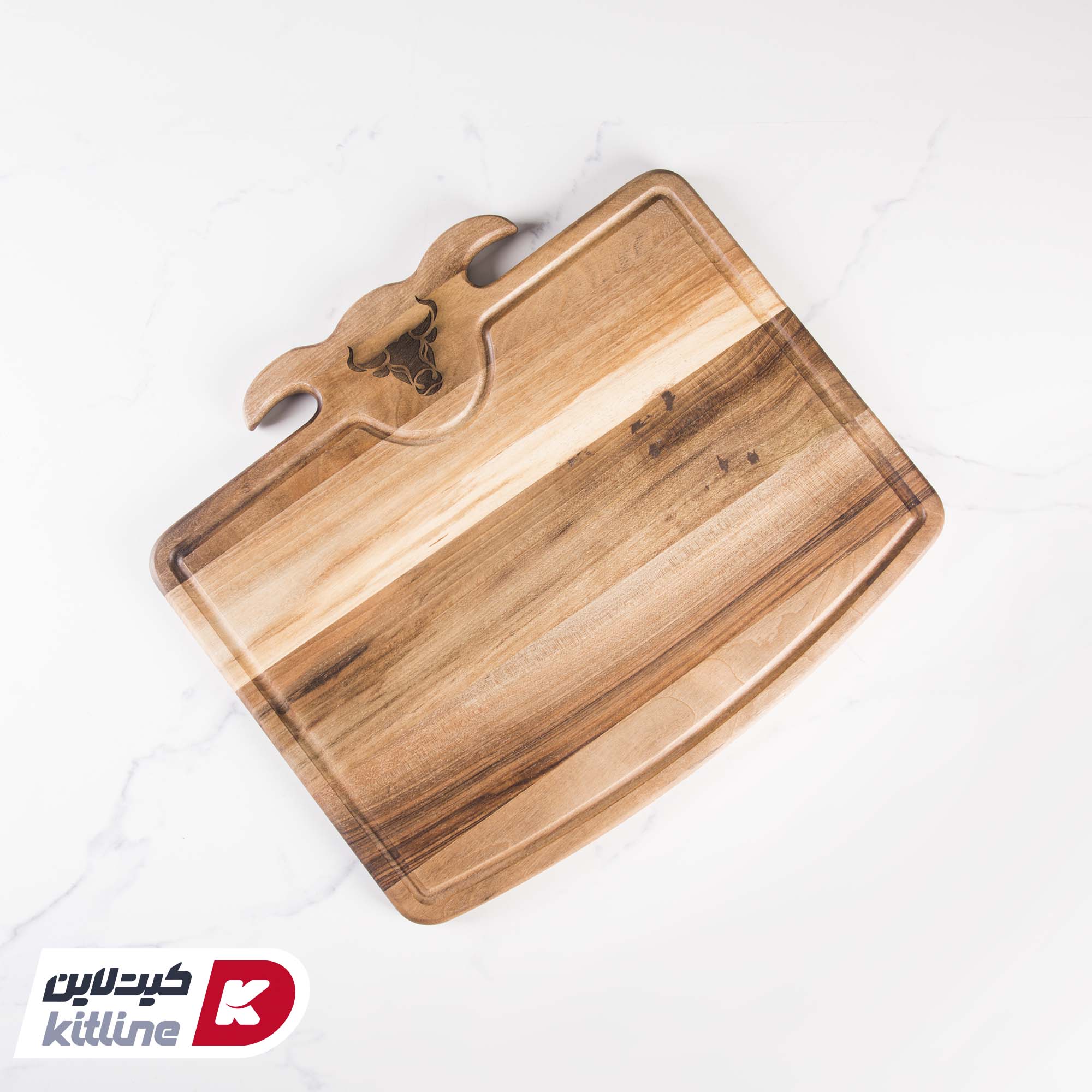 تخته سرو مستطیلی ۳۰.۵×۳۶ سانتیمتری چوبی طرح نصرت