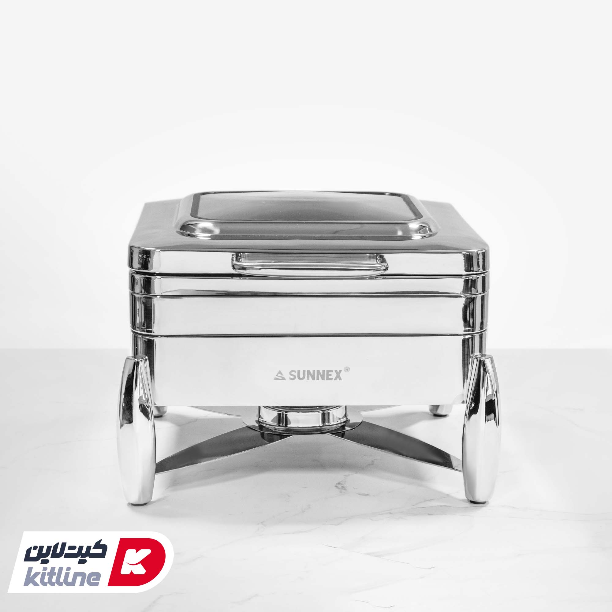 شفینگ دیش مستطیلی ۵.۵ لیتری استیل