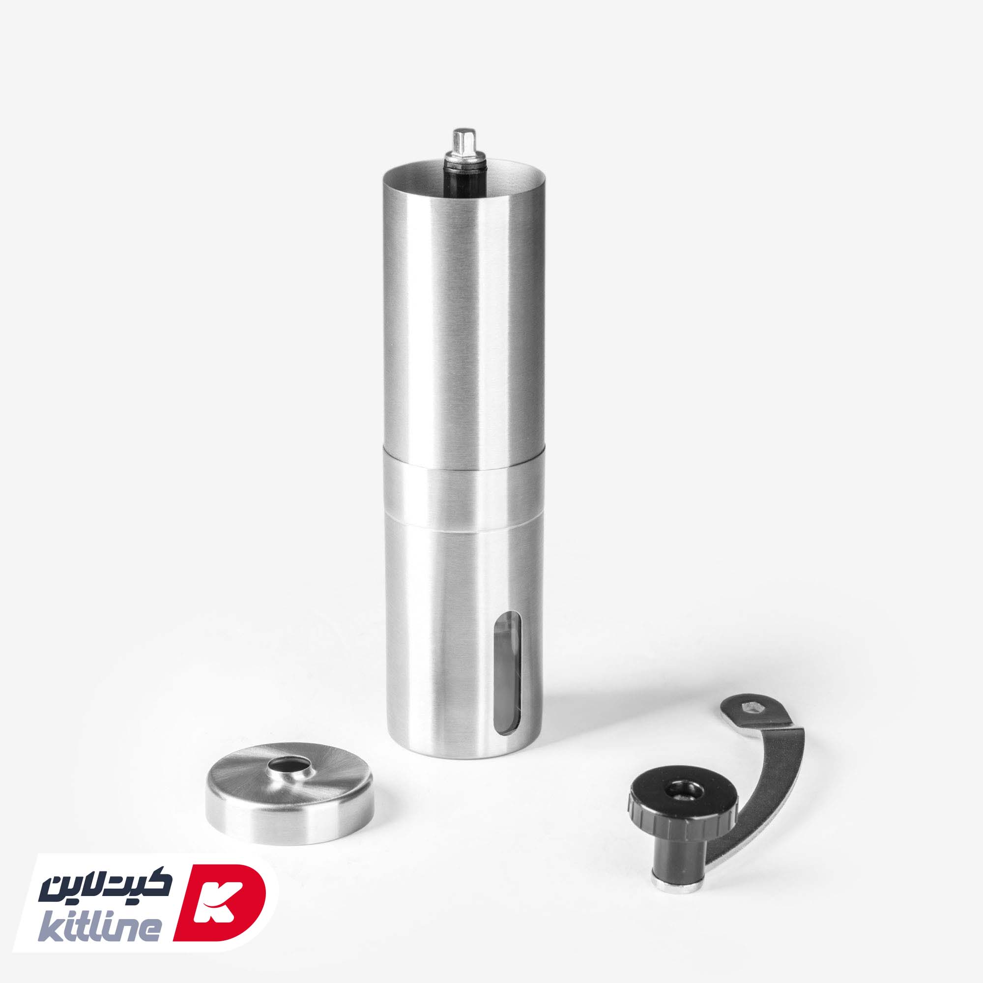 آسیاب قهوه دستی استیل استوانه ای - تصویر 3