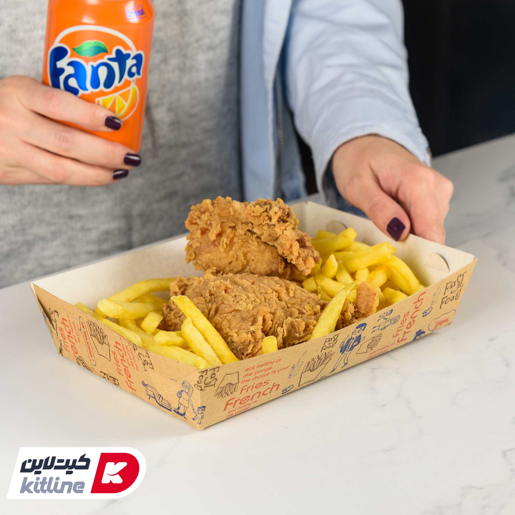 ظرف سوخاری یکبار مصرف کاغذی کرافت ۱۲.۵×۱۹.۵ سانتیمتری (کارتن ۶۰۰ عددی) - تصویر 5