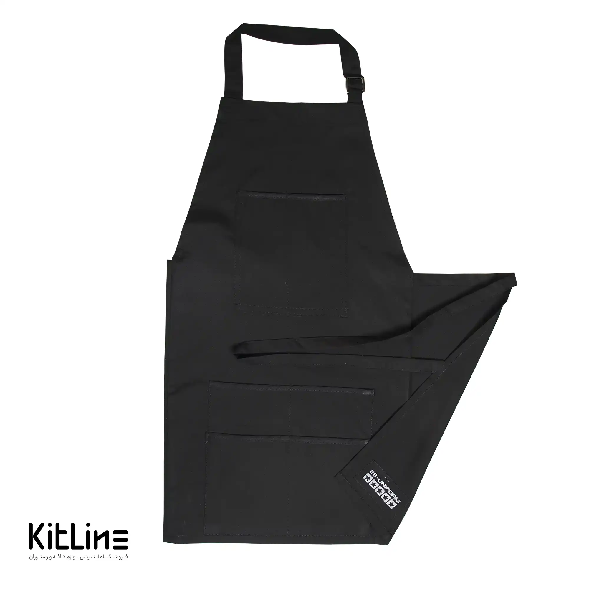 پيشبند مشکی شش جيب - تصویر 5