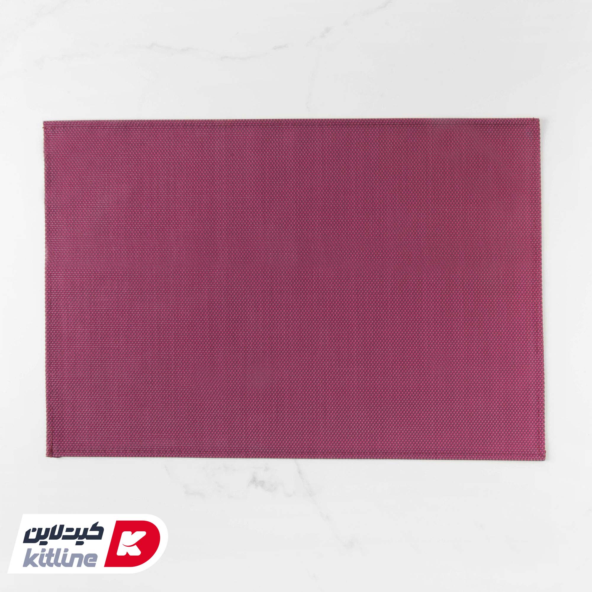 زیر بشقابی پلاستیکی ۳۲×۴۷ سانتیمتری بنفش روشن