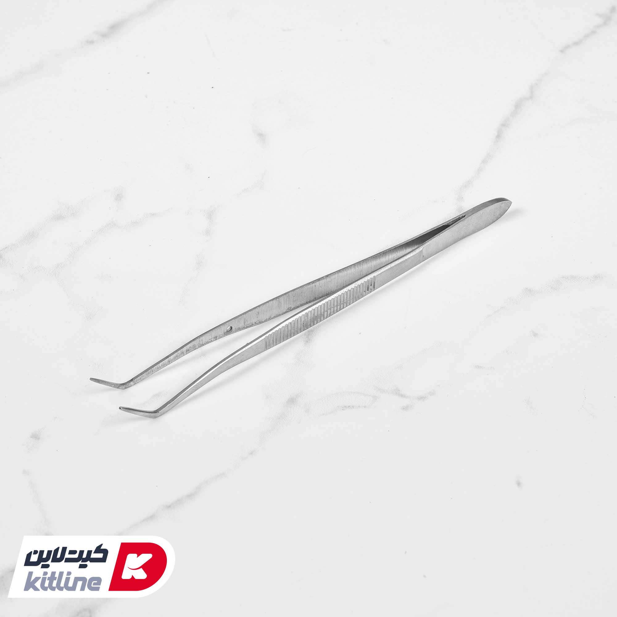 انبر تزئین غذا انحنا دار۲±۱۶ سانتیمتری