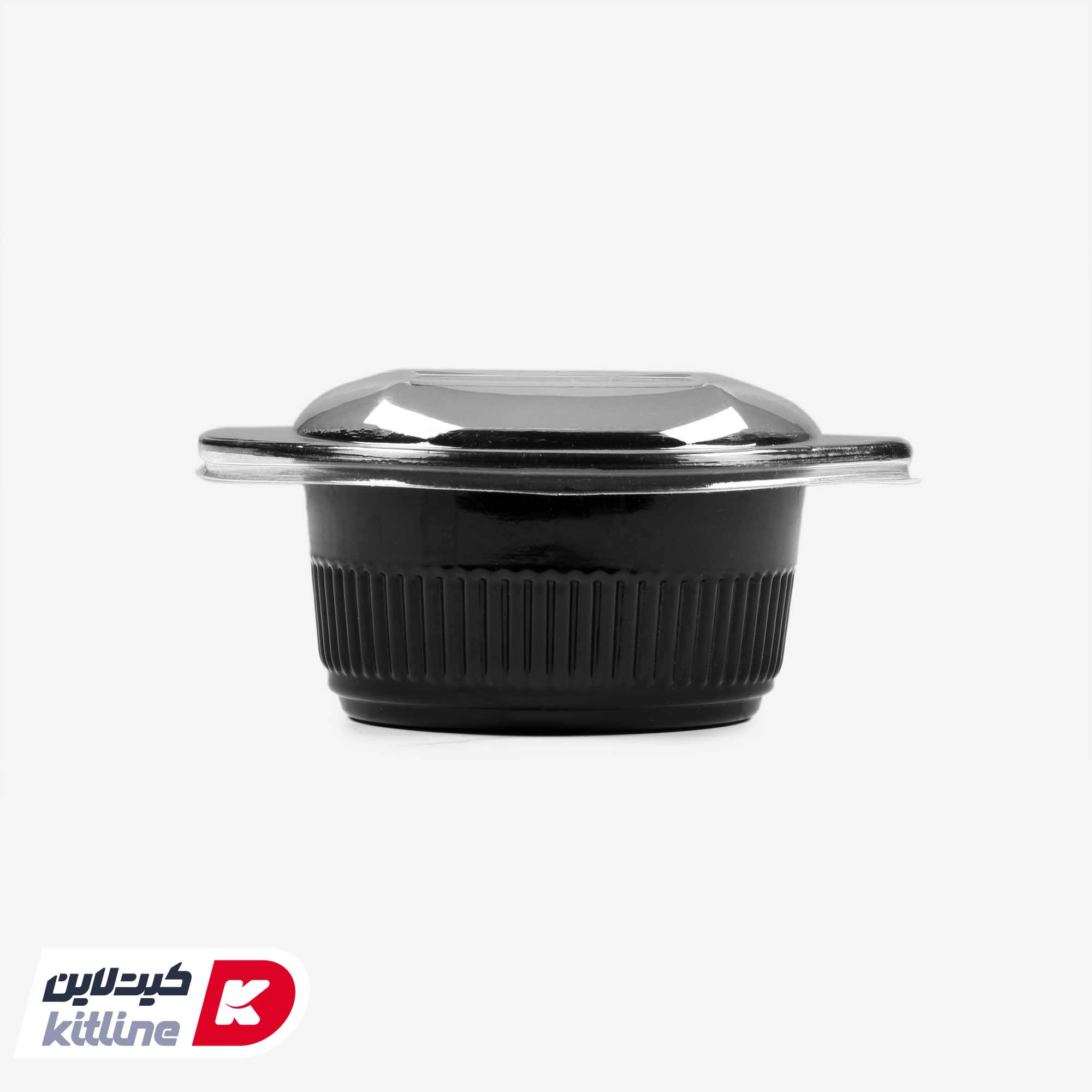 کاسه یکبار مصرف ۳۵۰ میلی لیتری مشکی همراه درب حبابی (کارتن ۵۰۰ عددی) - تصویر 4