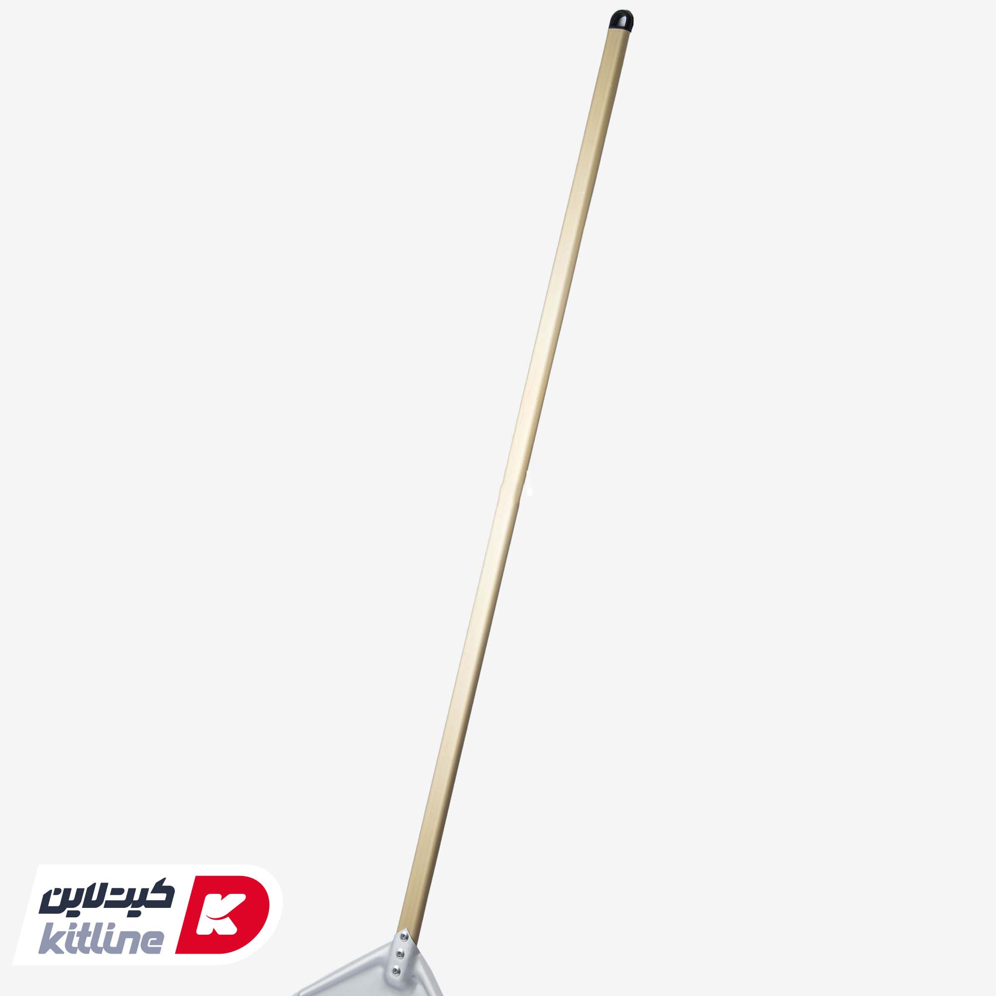 پارو پیتزا آلومینیومی گرد کف ۳۲، دسته ۱۲۰ سانتیمتر کیچن تک - تصویر 4