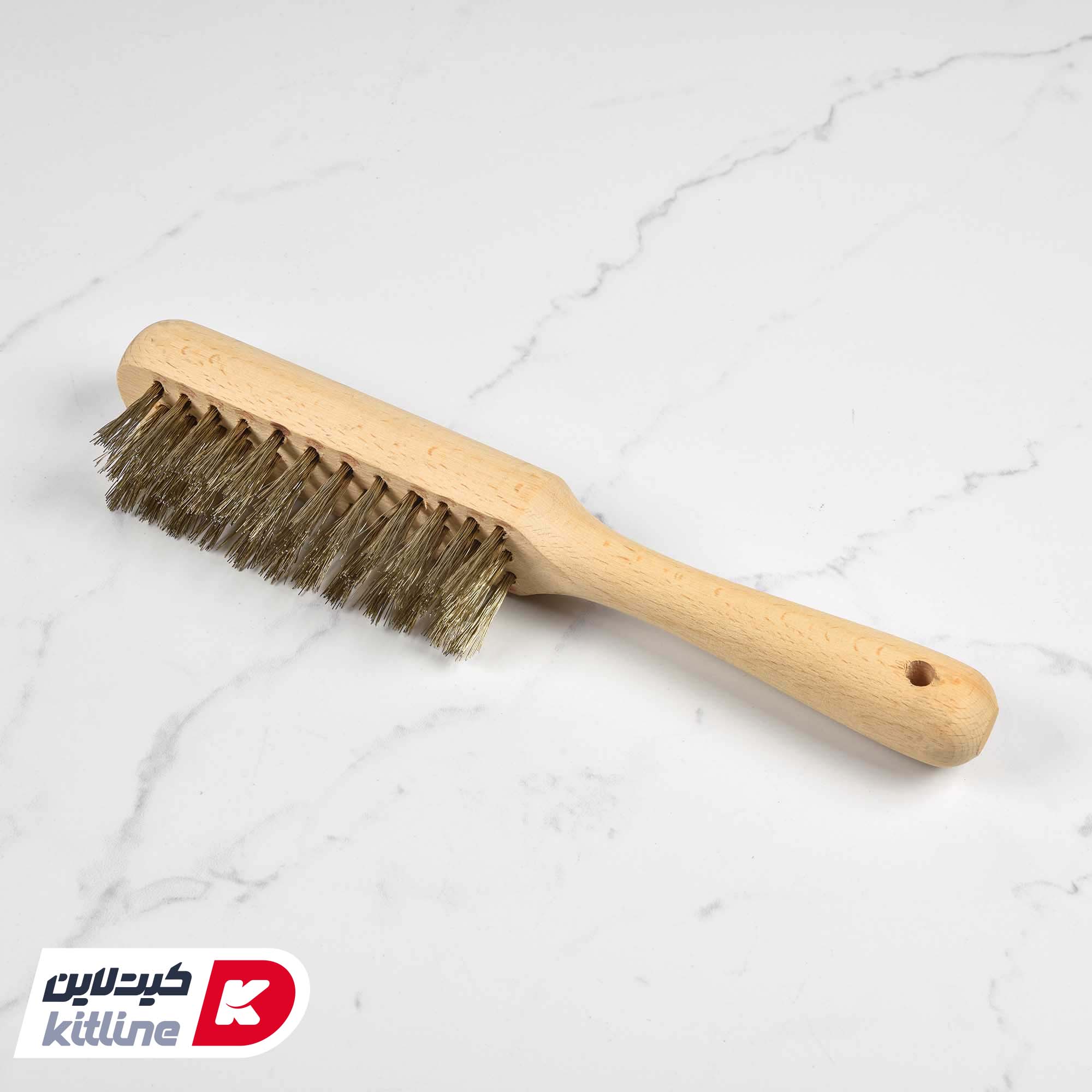 فرچه سیمی دسته چوبی ۲۷ سانتیمتری