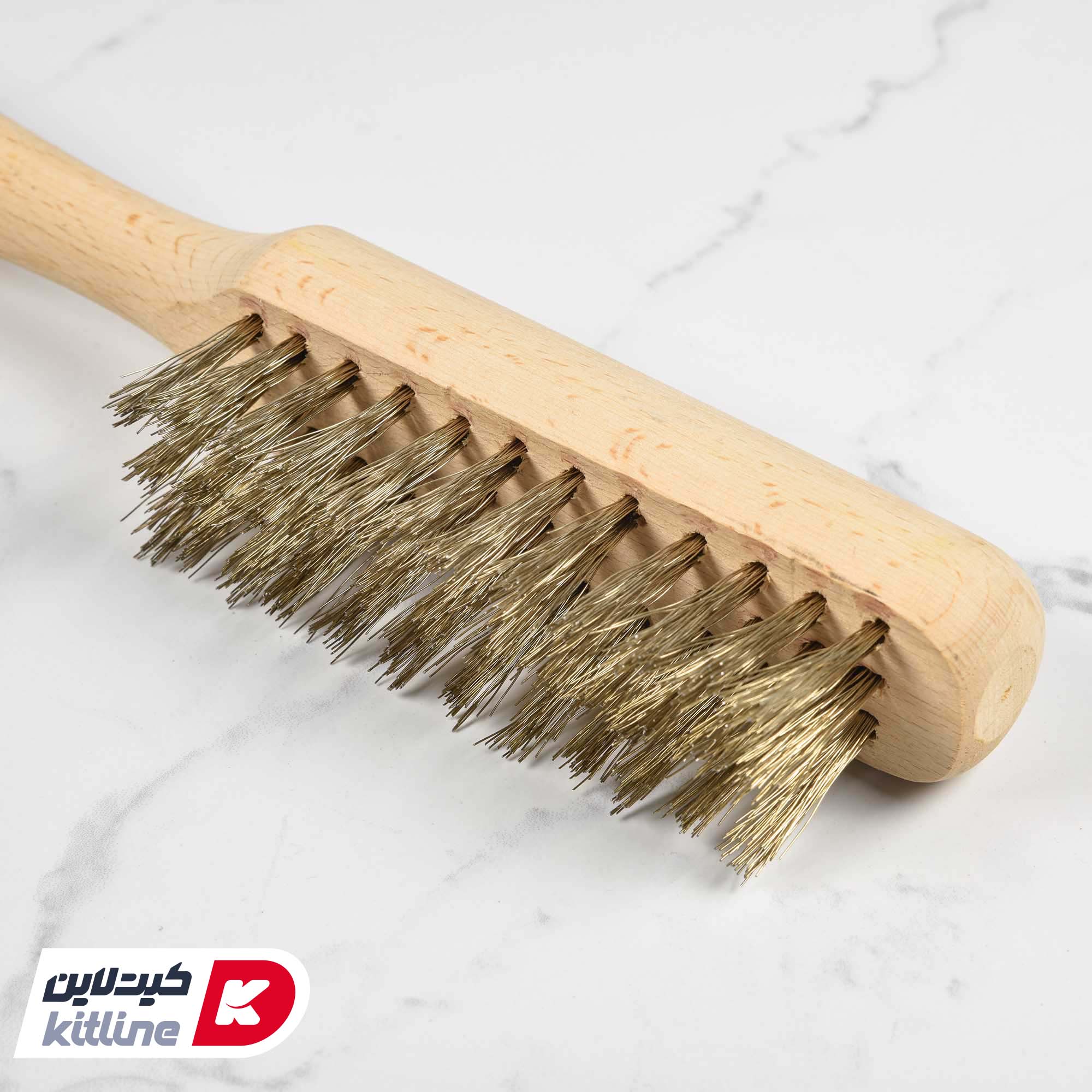 فرچه سیمی دسته چوبی ۲۷ سانتیمتری - تصویر 3