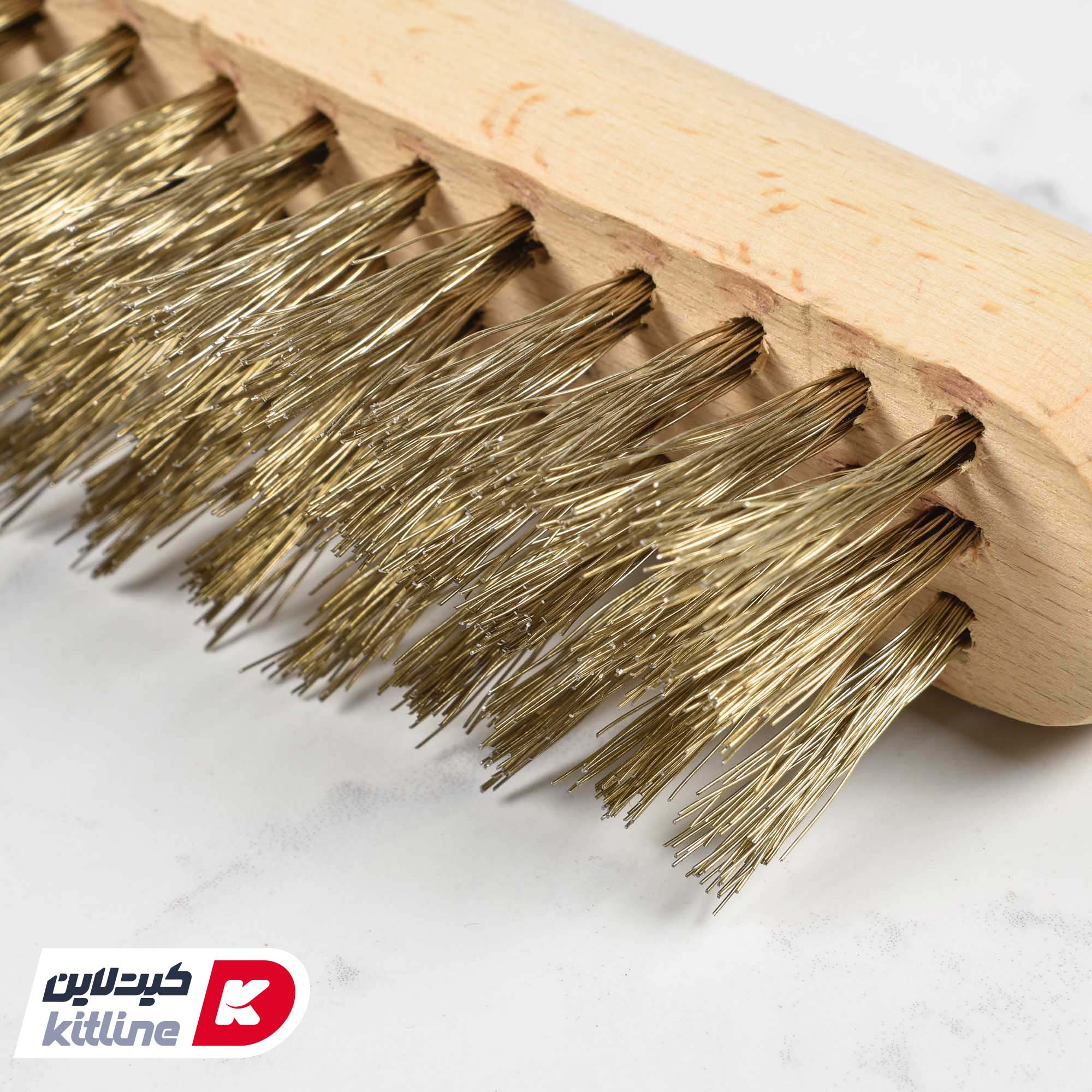 فرچه سیمی دسته چوبی ۲۷ سانتیمتری - تصویر 4