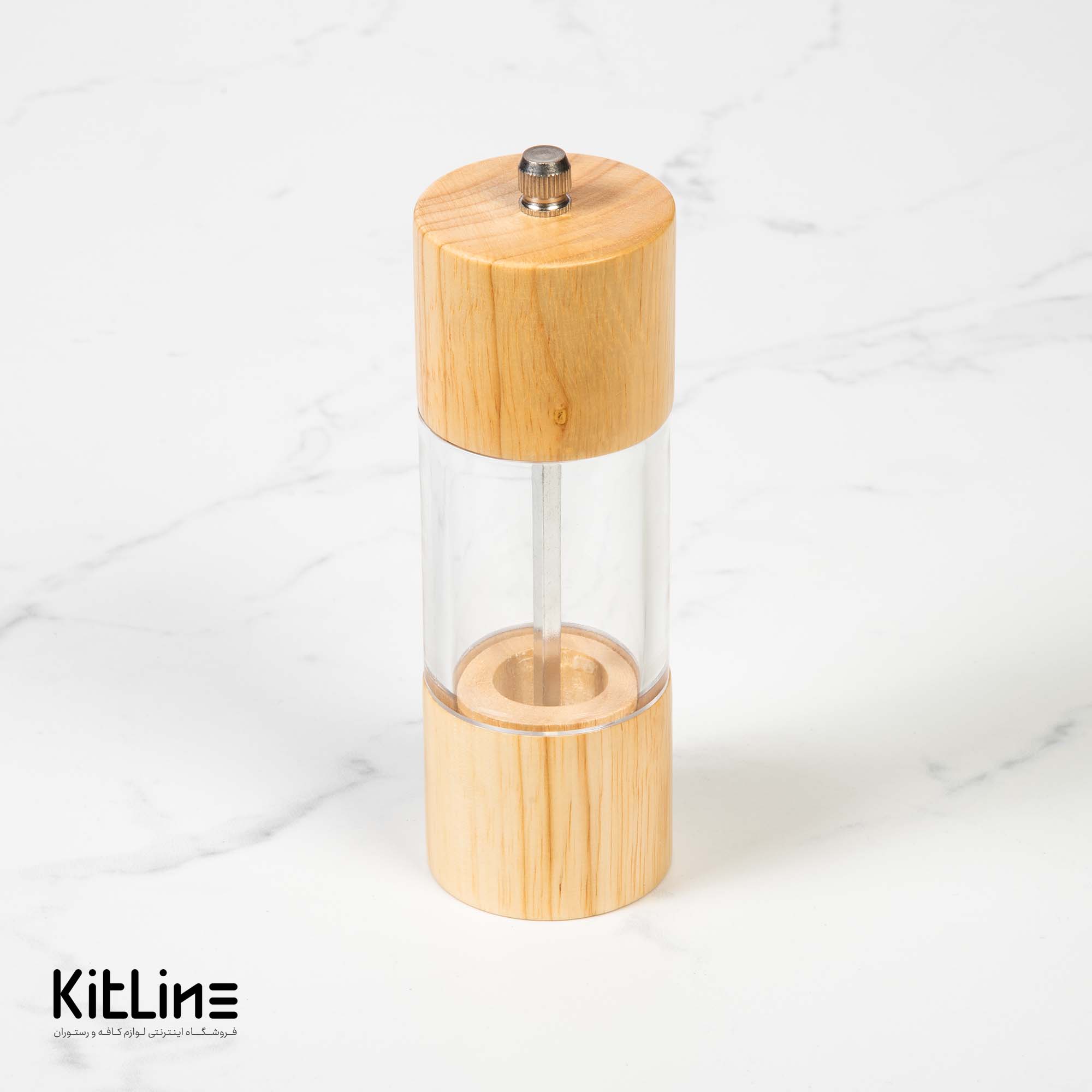 ادویه ساب چوبی با بدنه اکریلیک ۱۴.۵ سانتیمتری