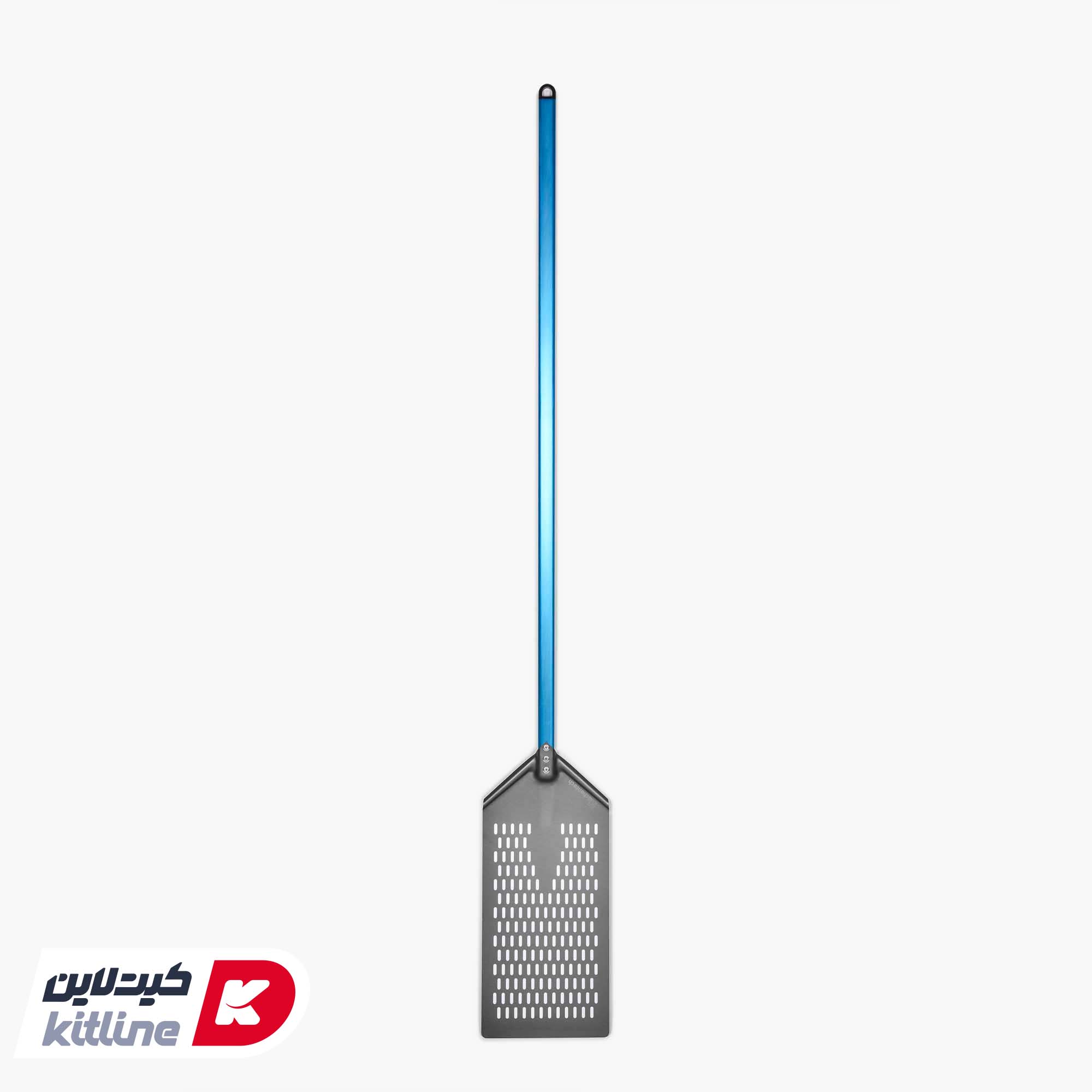 پارو پیتزا پانچ آلومینیومی هارد آنادایزد مستطیلی کف ۲۳، دسته ۱۲۰ سانتیمتر کیچن تک