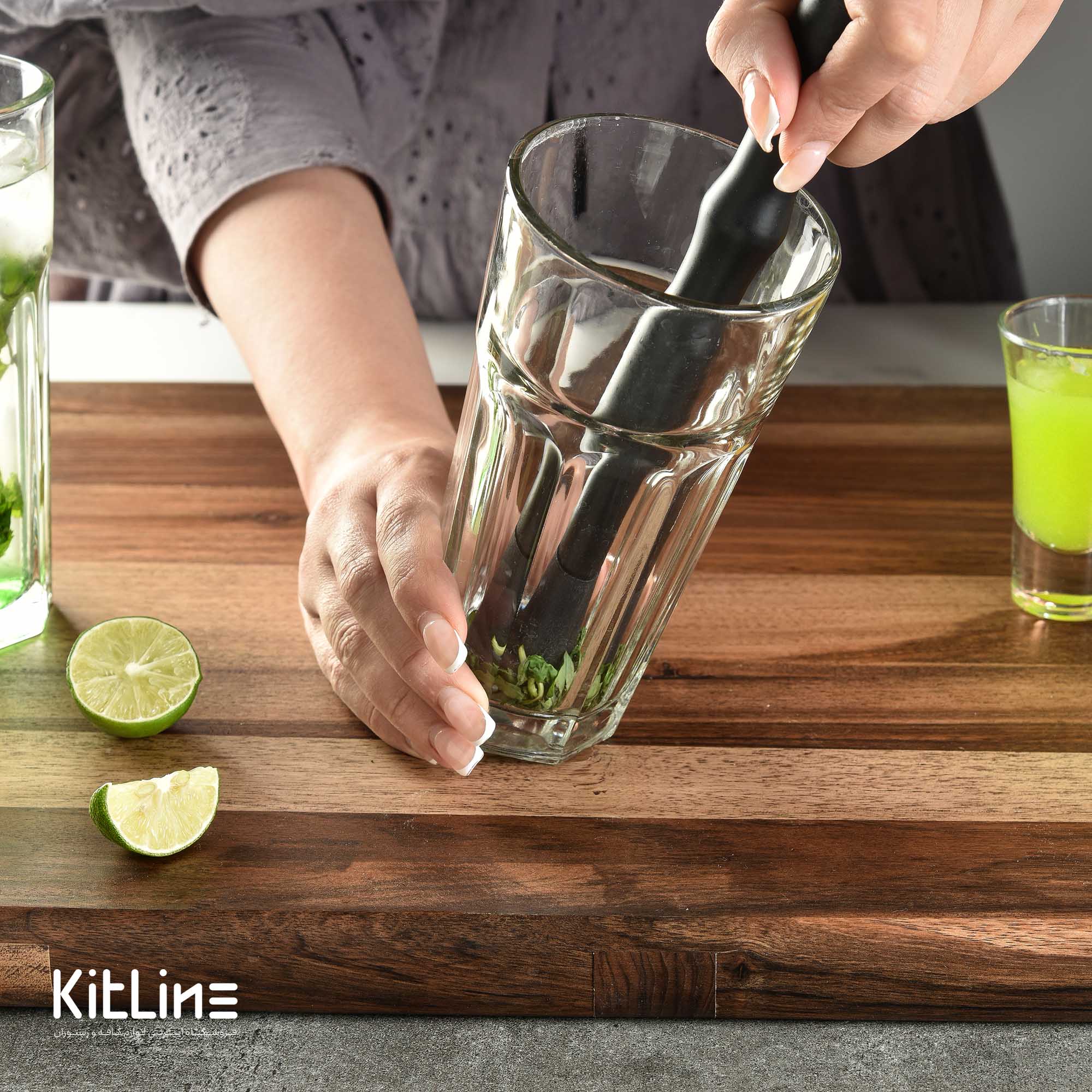 مادلر استیل ۲۳ سانتیمتری مشکی - تصویر 6