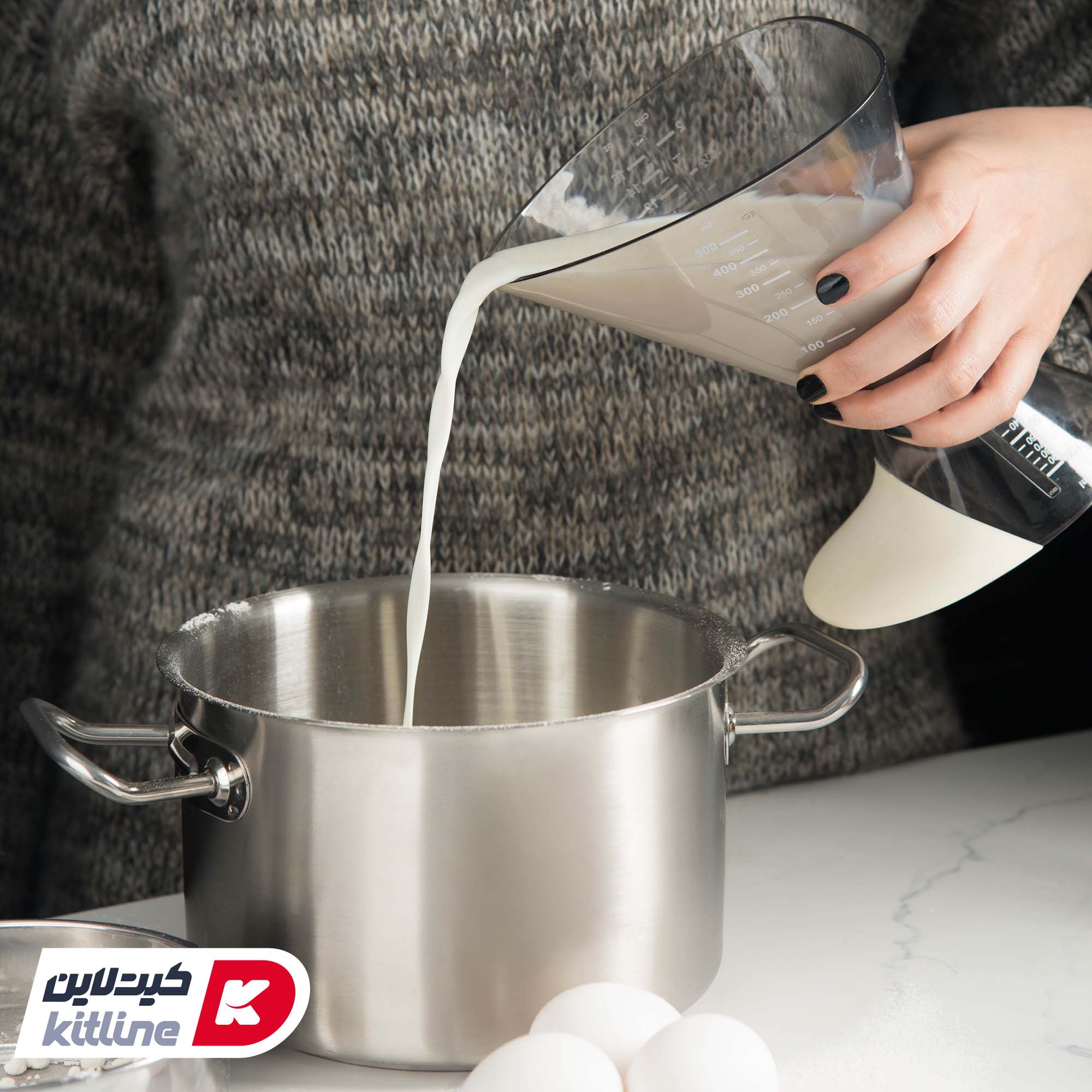 پیمانه مدرج ۲ طرفه پلی کربنات ام بی - تصویر 5