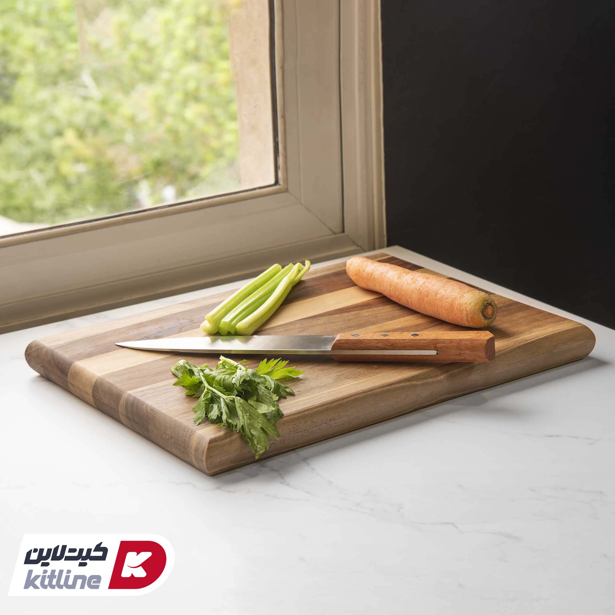 تخته کار چوبی لبه گرد ۳۰×۴۰ سانتیمتری - تصویر 5