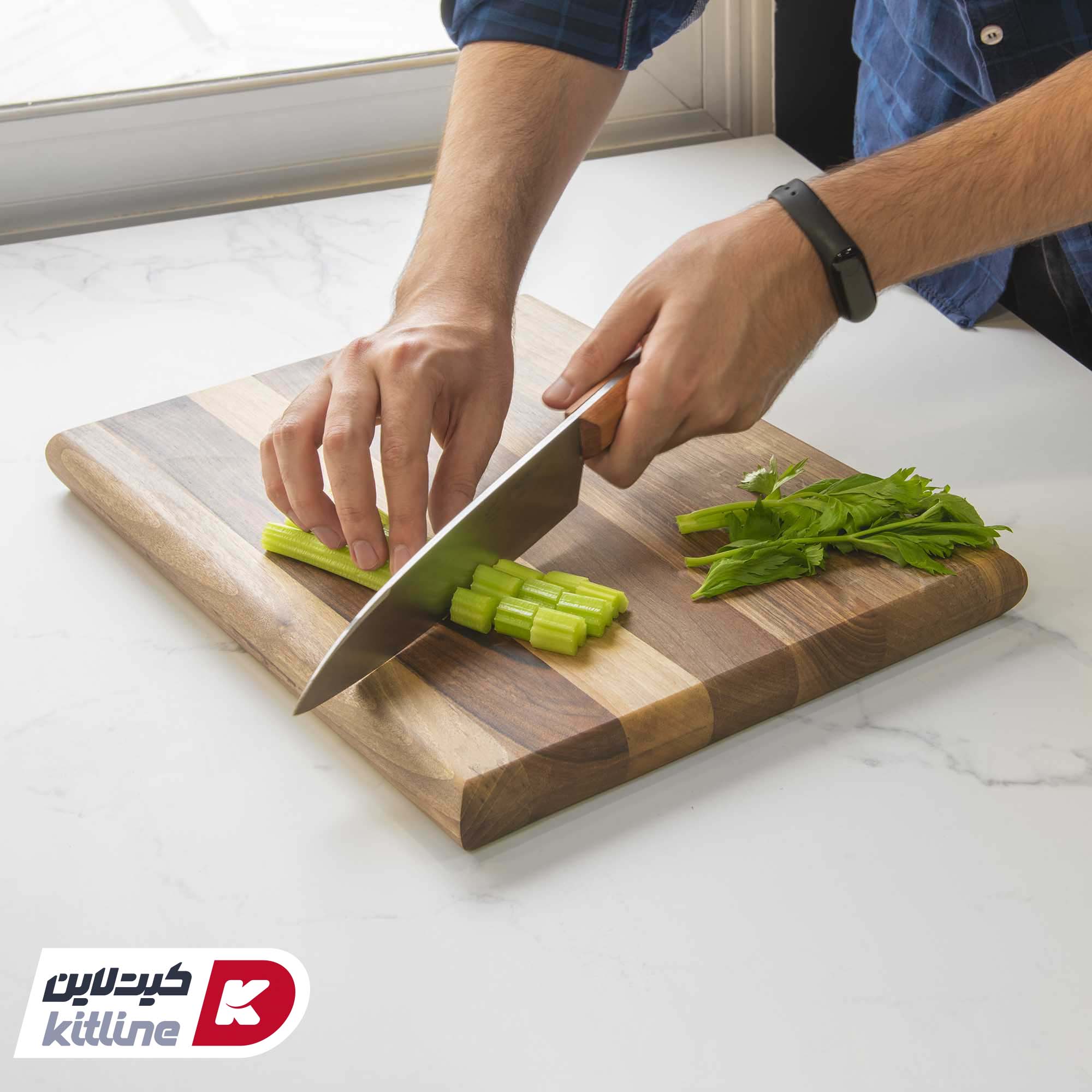 تخته کار چوبی لبه گرد ۴۰×۶۰ سانتیمتری - تصویر 5