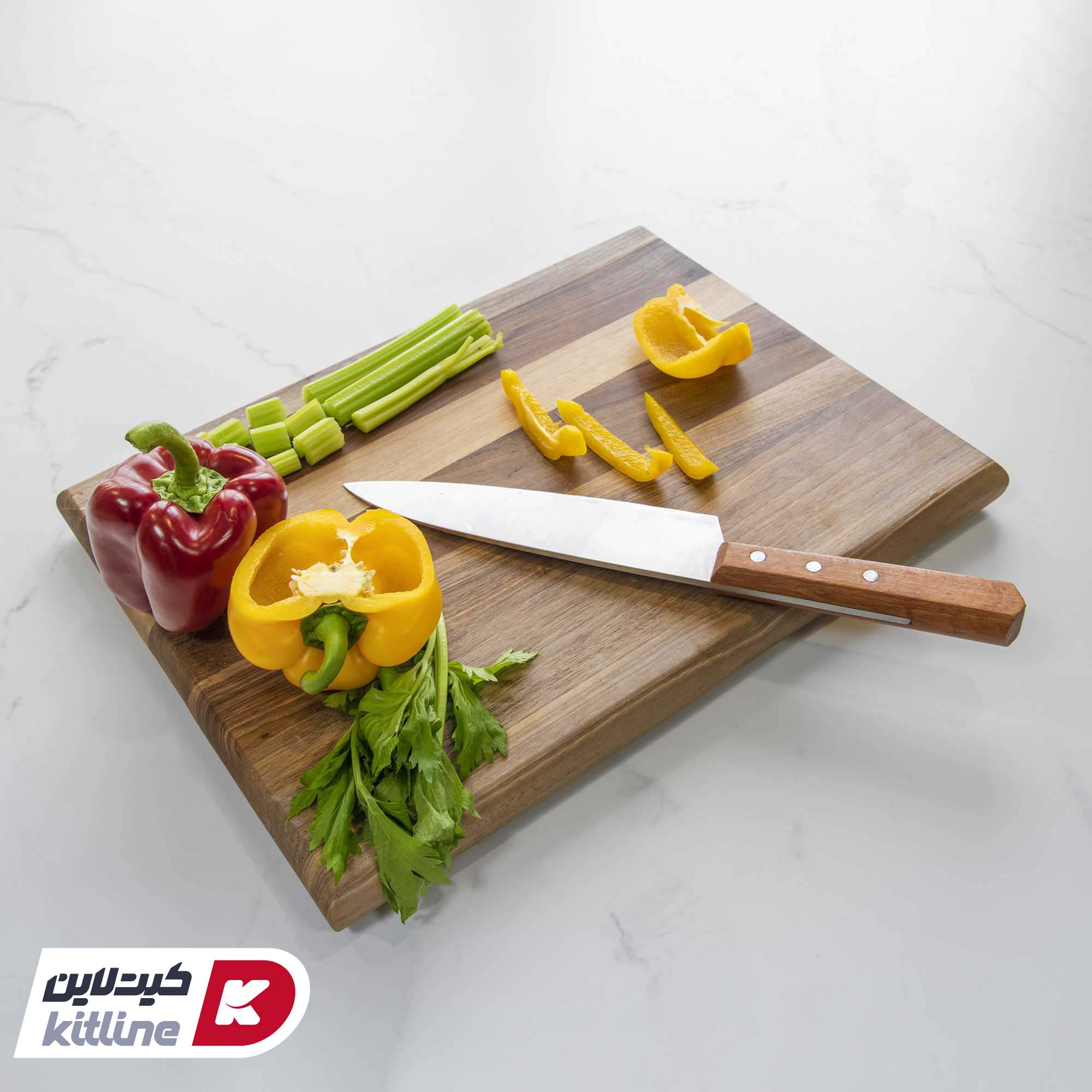 تخته کار چوبی لبه گرد ۴۰×۶۰ سانتیمتری - تصویر 4