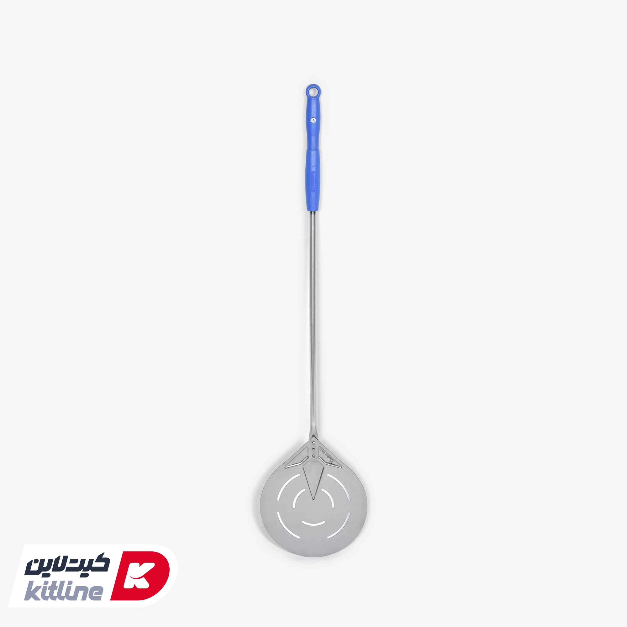 پارو پیتزا ناپلی استیل گرد کف ۲۳، دسته ۷۵ سانتیمتر کیچن تک