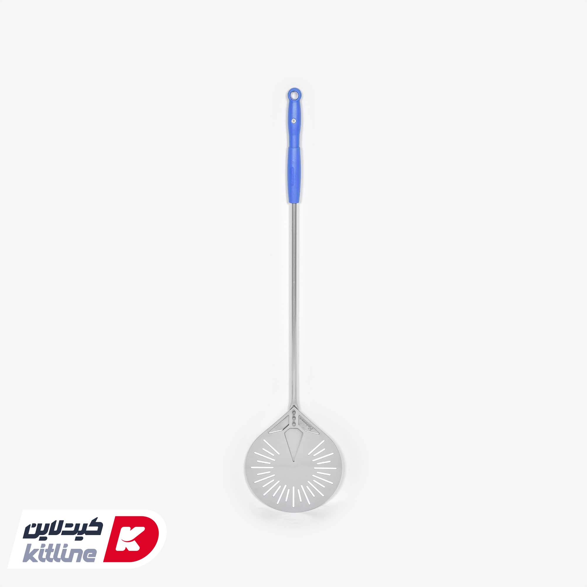 پارو پیتزا سوپر پانچ استیل گرد کف ۲۳، دسته ۷۵ سانتیمتر کیچن تک