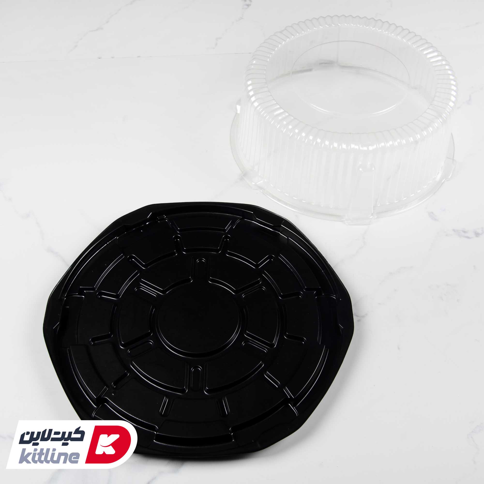 ظرف کیک یکبار مصرف ۲۶.۵ سانتیمتری (کارتن ۶۰ عددی) - تصویر 4