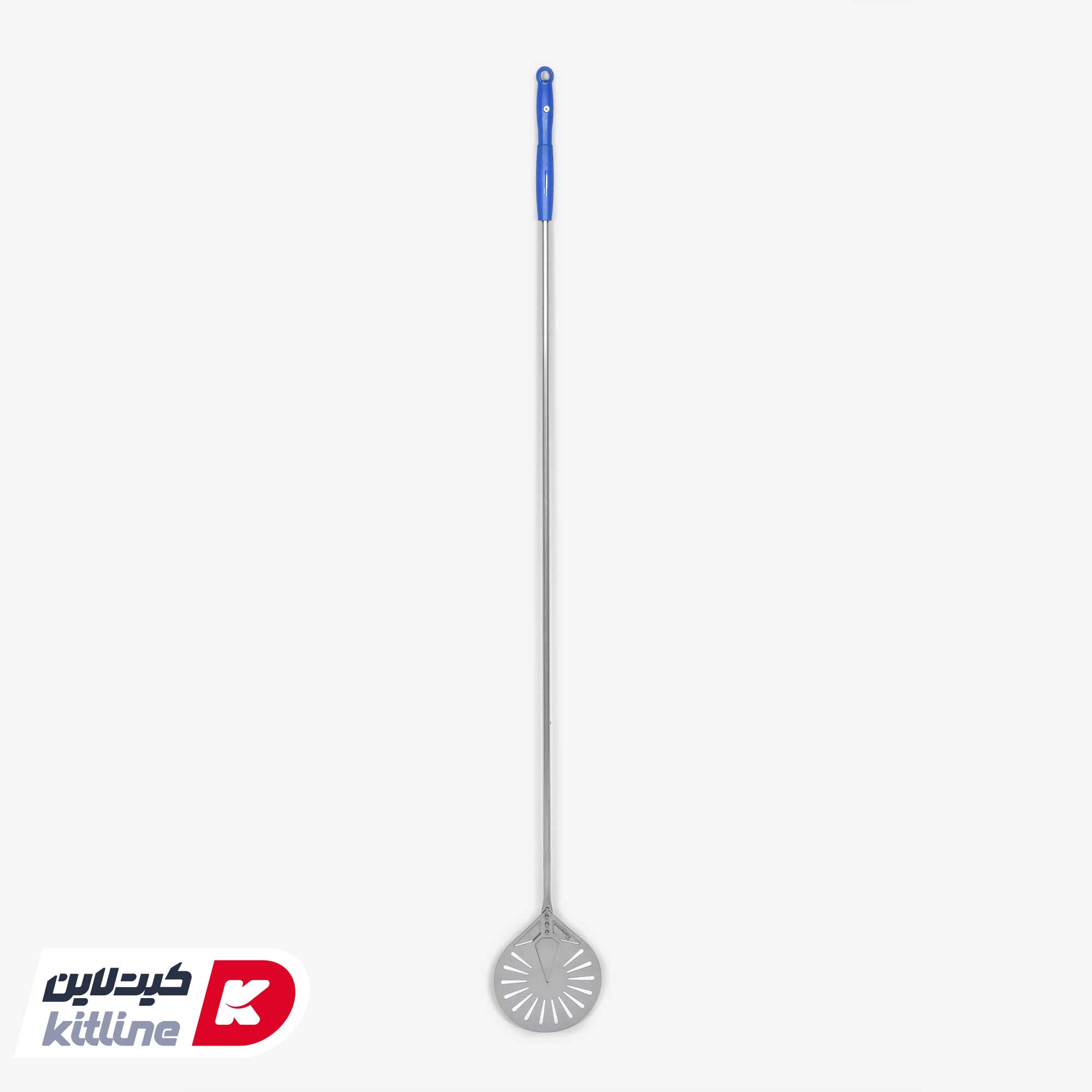 پارو پیتزا پانچ استیل گرد کف ۲۰، دسته ۱۵۰ سانتیمتر کیچن تک