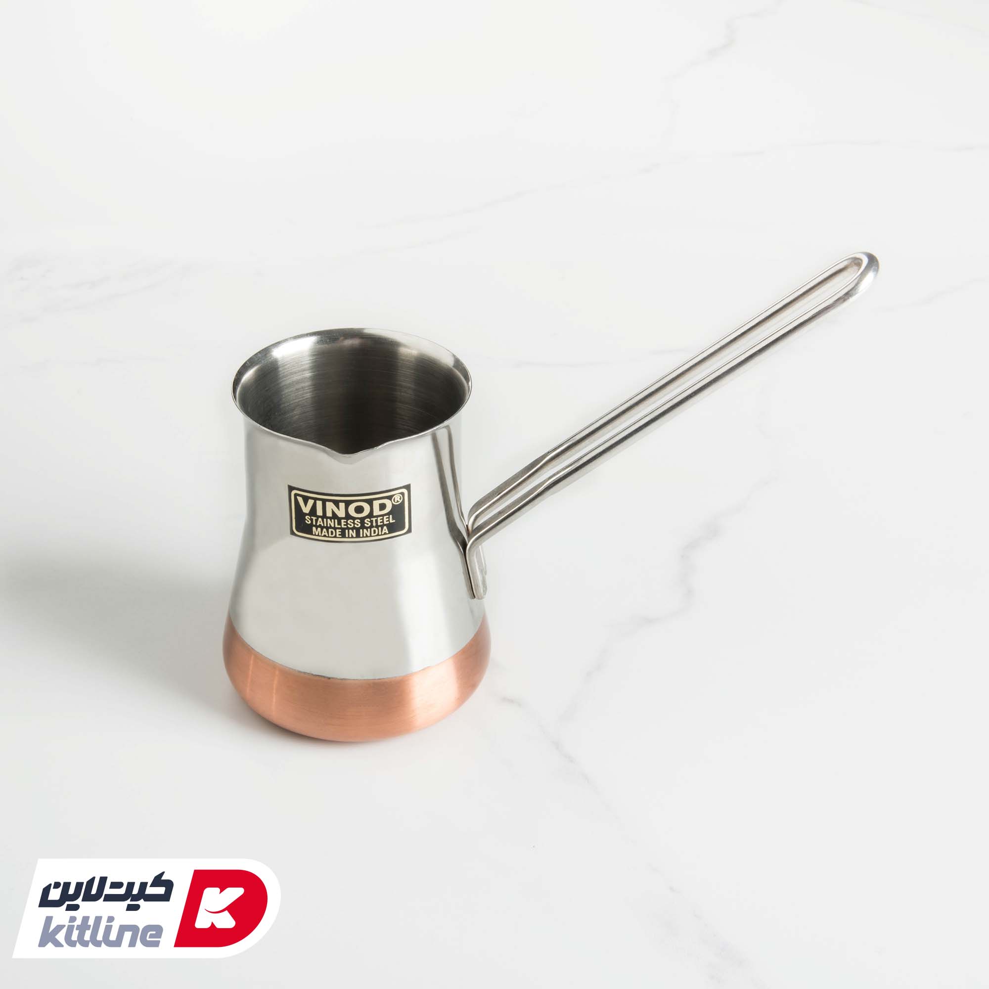 قهوه جوش (جذوه ترک) مسی ۳۰۰ میلی‌لیتری