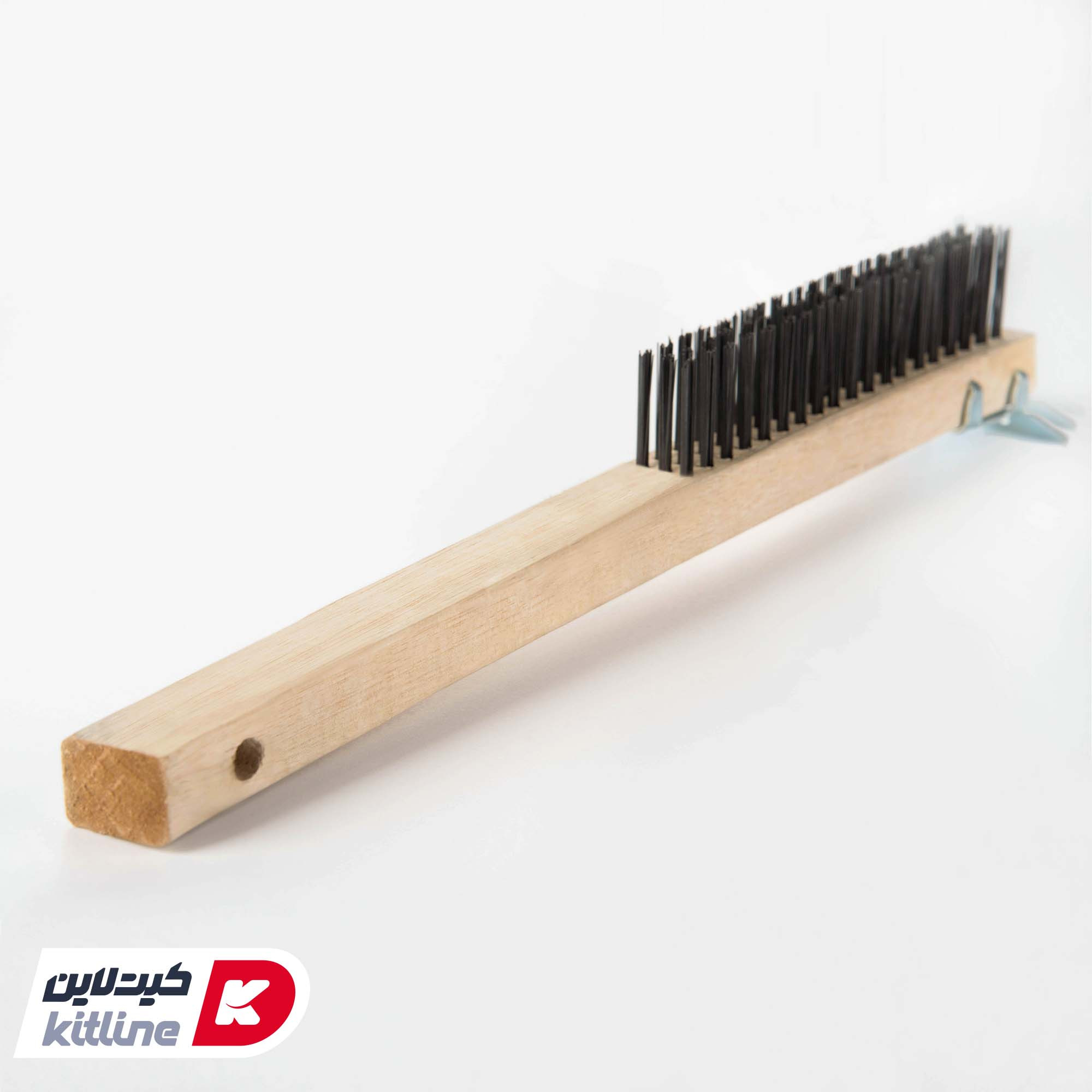 فرچه سیمی دسته چوبی ۳۰ سانتیمتری