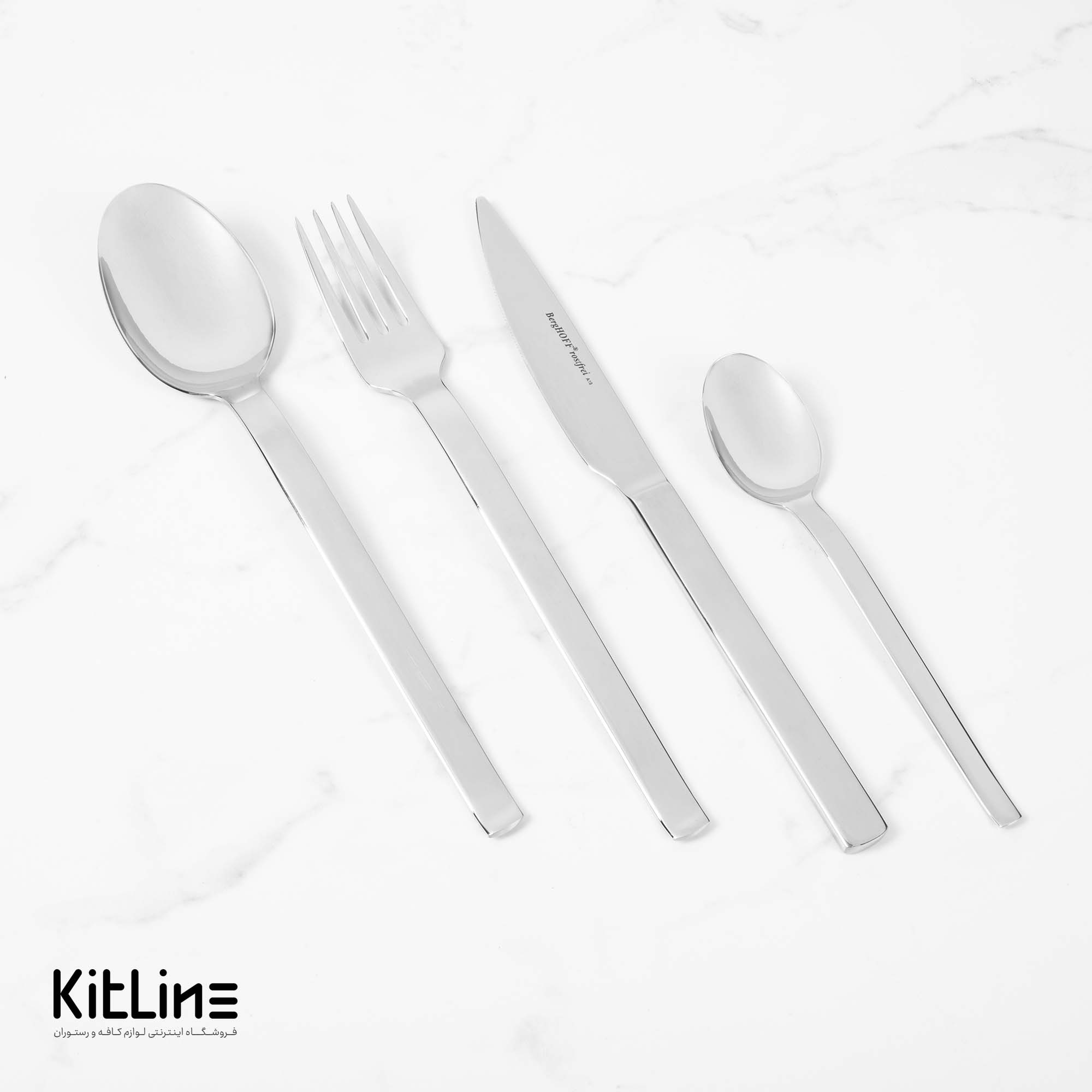 ست ۴ تکه کاتلری استیل برگهف