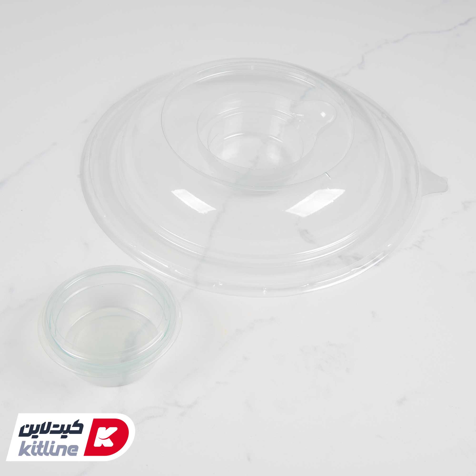 ظرف سالاد یکبار مصرف ۱۲۰۰ میلی لیتری مشکی همراه درب (کارتن ۲۰۰ عددی) - تصویر 6