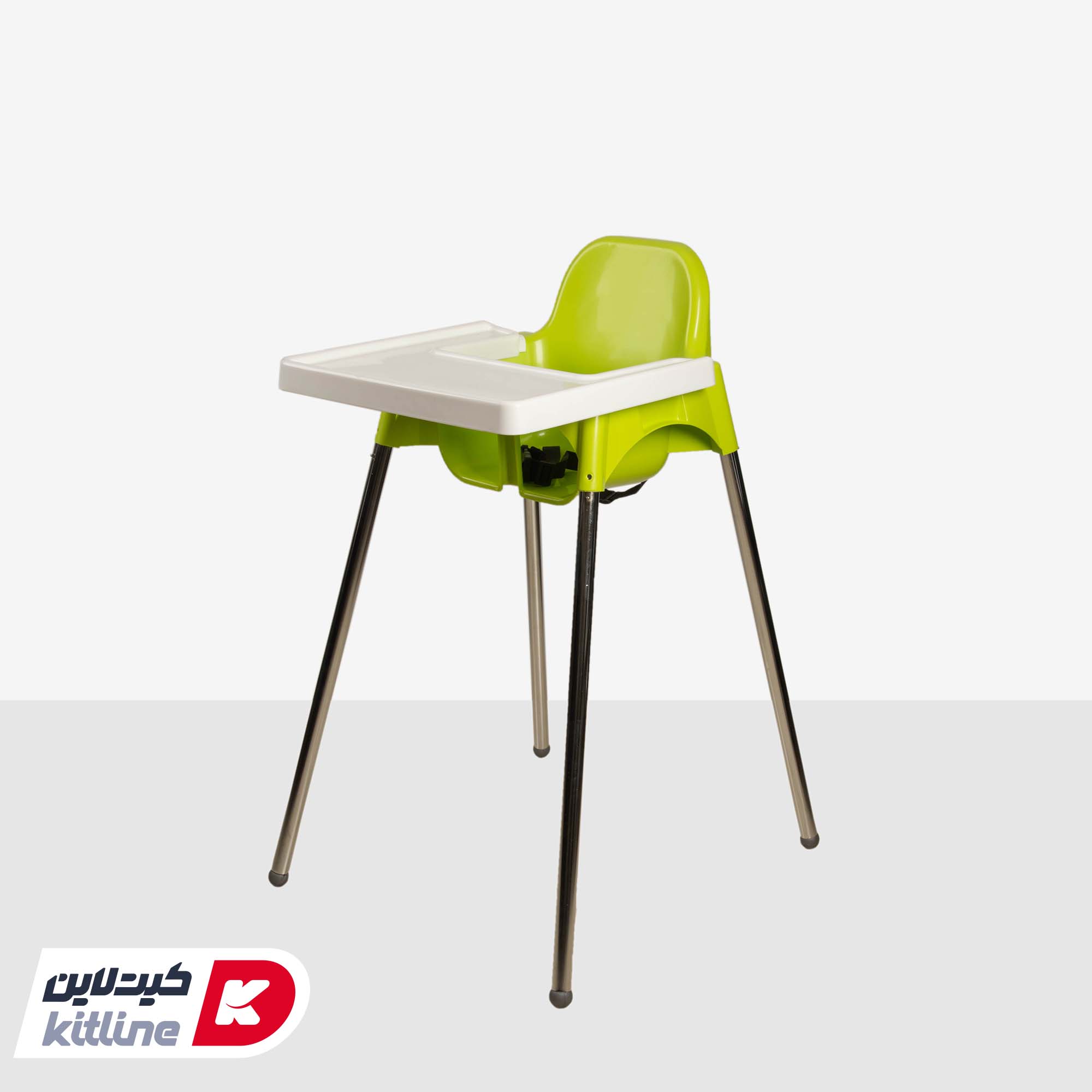 صندلی کودک پلاستیکی سبز