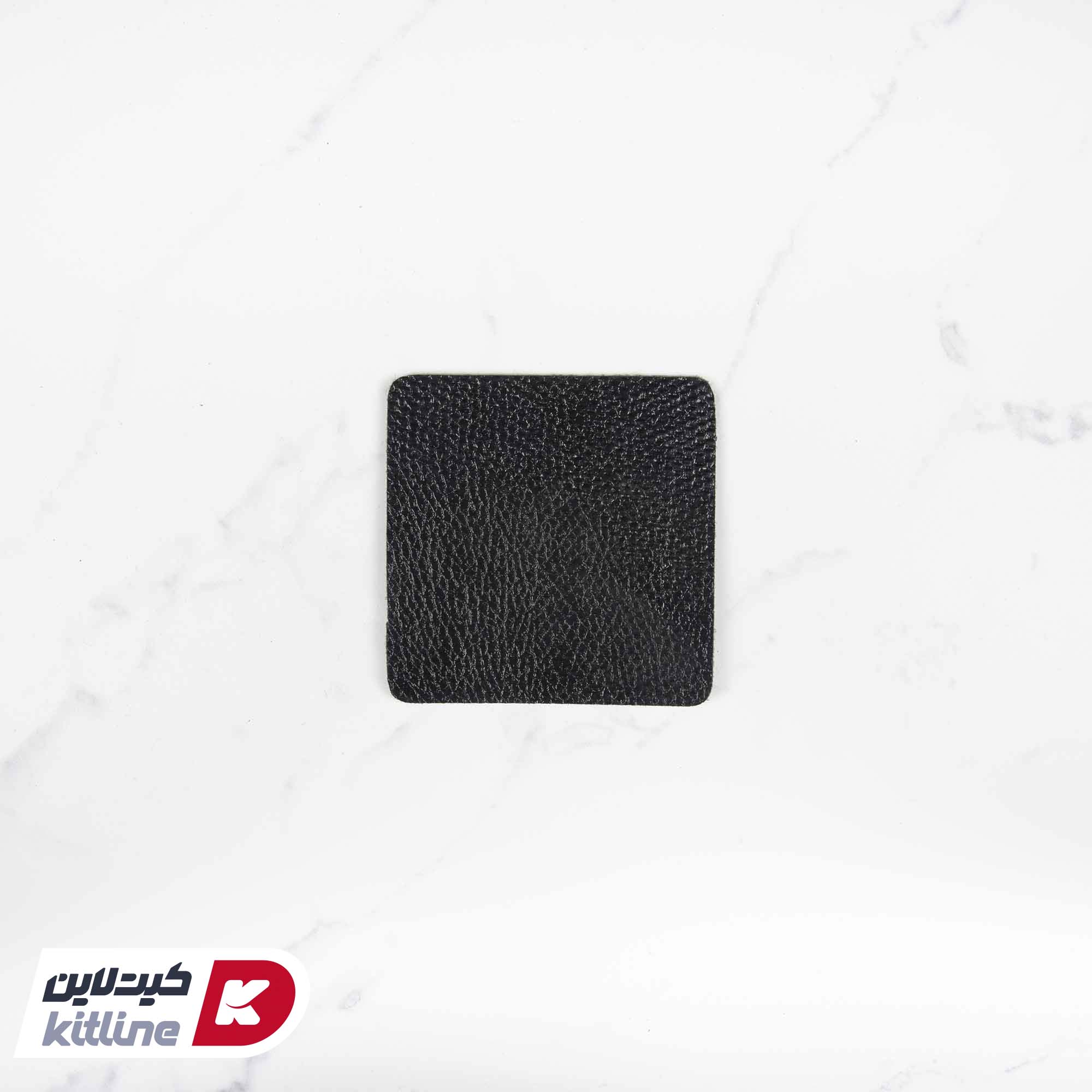 زیر لیوانی چرمی ۱۰ سانتیمتری مربعی (ست ۶ عددی)