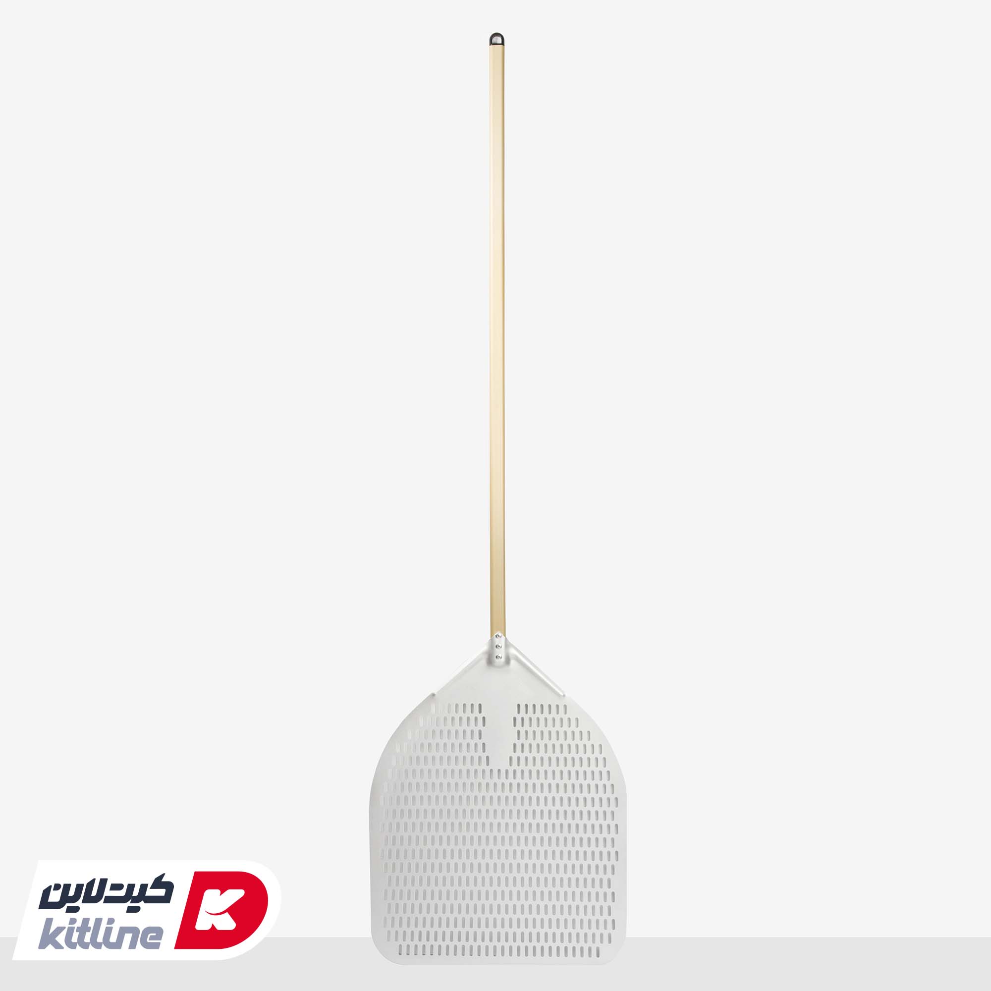 پارو پیتزا پانچ آلومینیومی مستطیلی کف ۵۰، دسته ۱۲۰ سانتیمتر کیچن تک