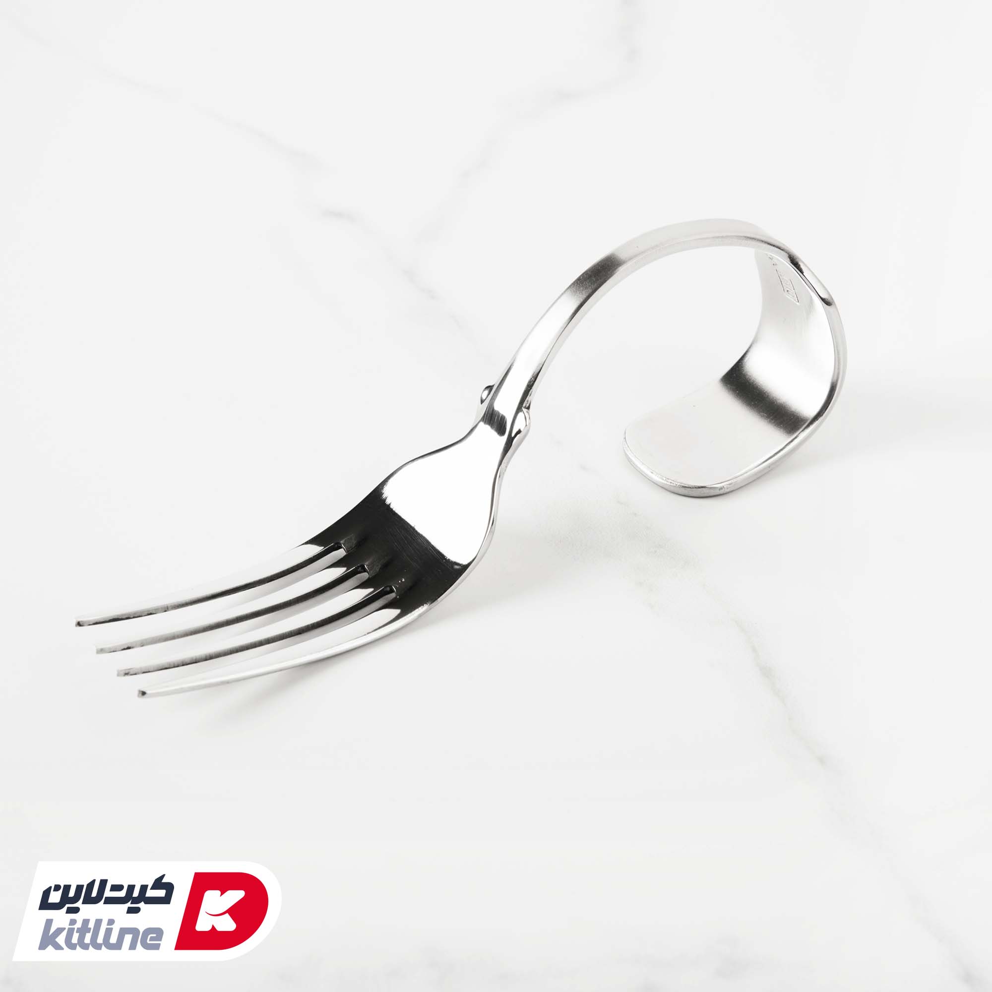 چنگال اردو خوری صنایع استیل مدل پاشا مات