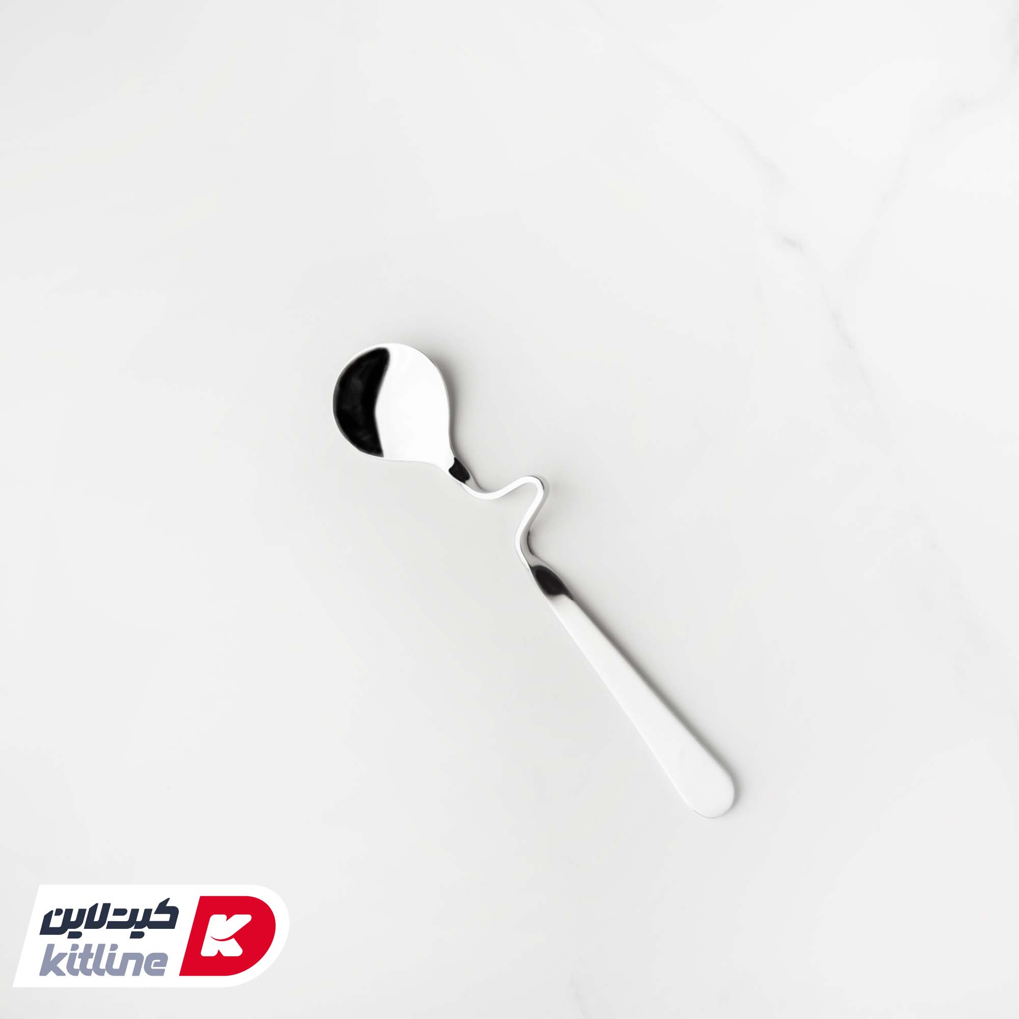 قاشق عسل خوری صنایع استیل مدل پاشا مات