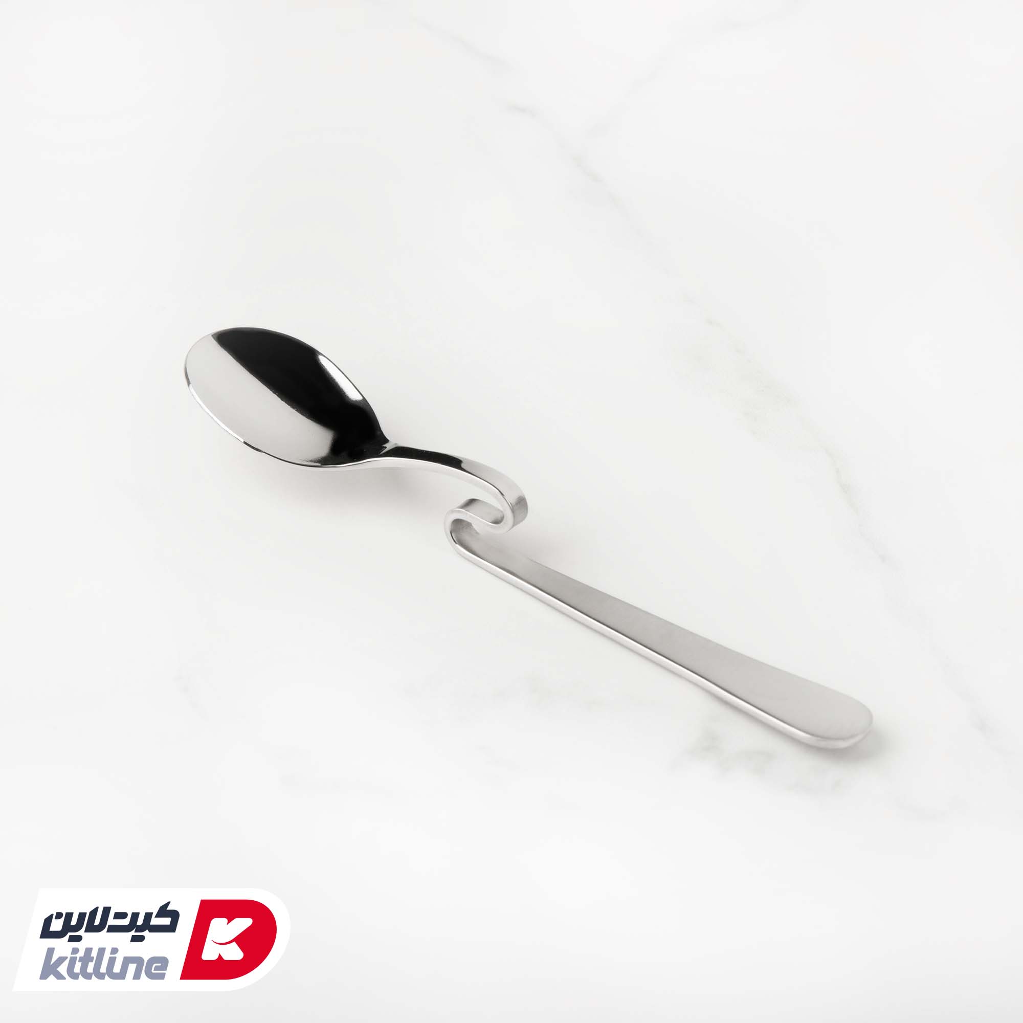 قاشق قهوه خوری صنایع استیل مدل پاشا مات